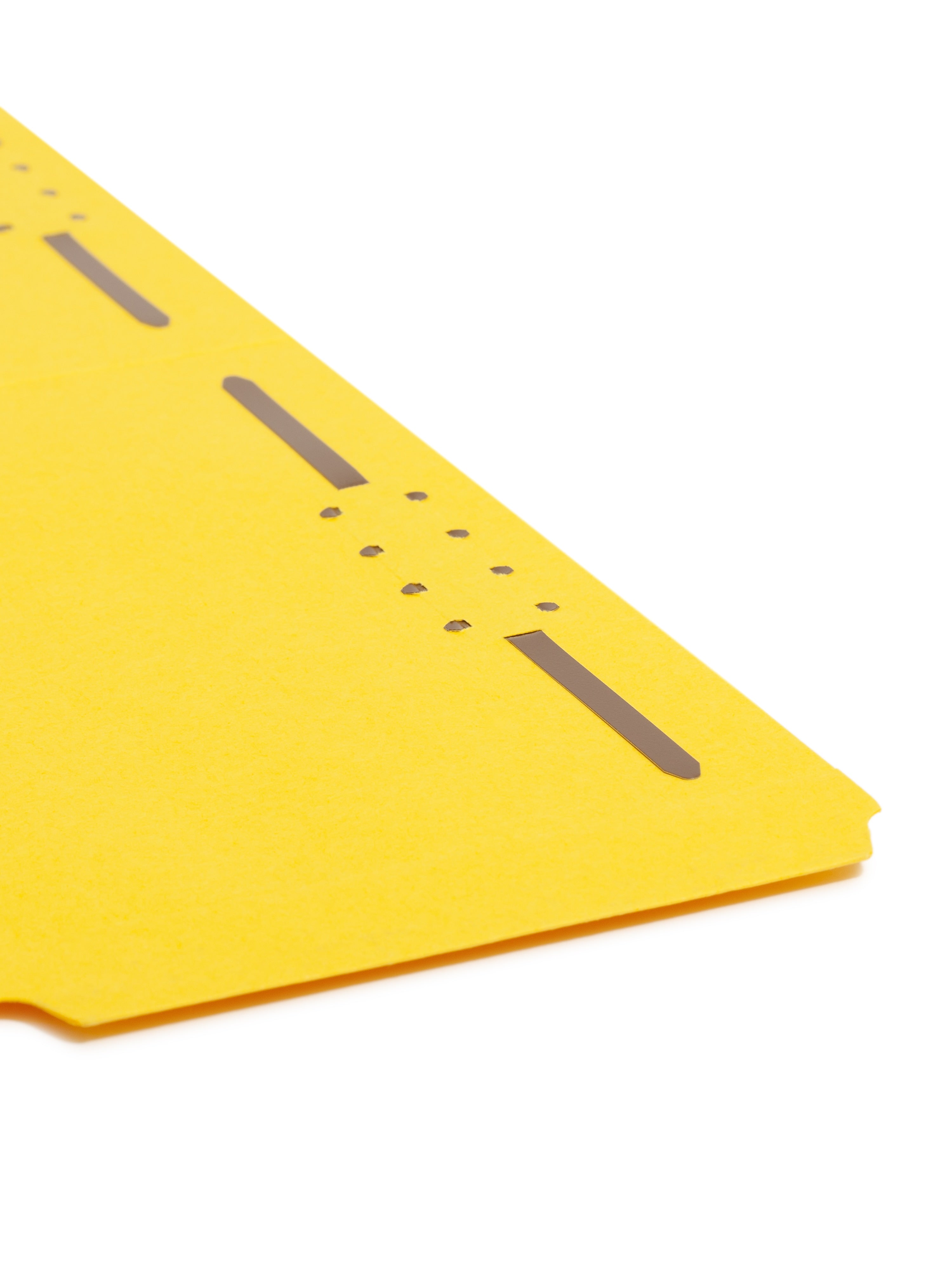 Smead Card Stock Classification Folders, Reinforced 1/3-Cut Tab, Legal Size, Yellow, 50/Box