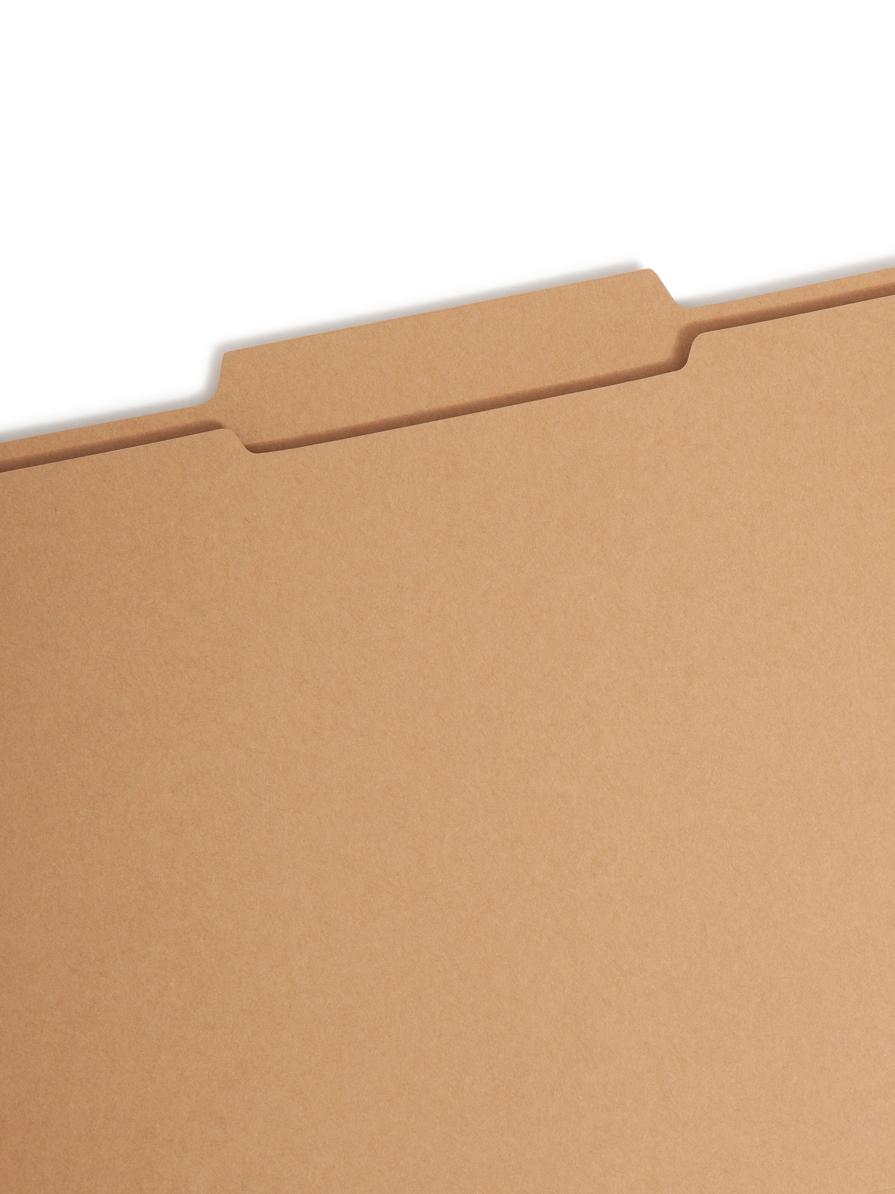 Smead Card Stock Classification Folders, Reinforced 2/5-Cut Tab, Letter Size, Kraft, 50/Box