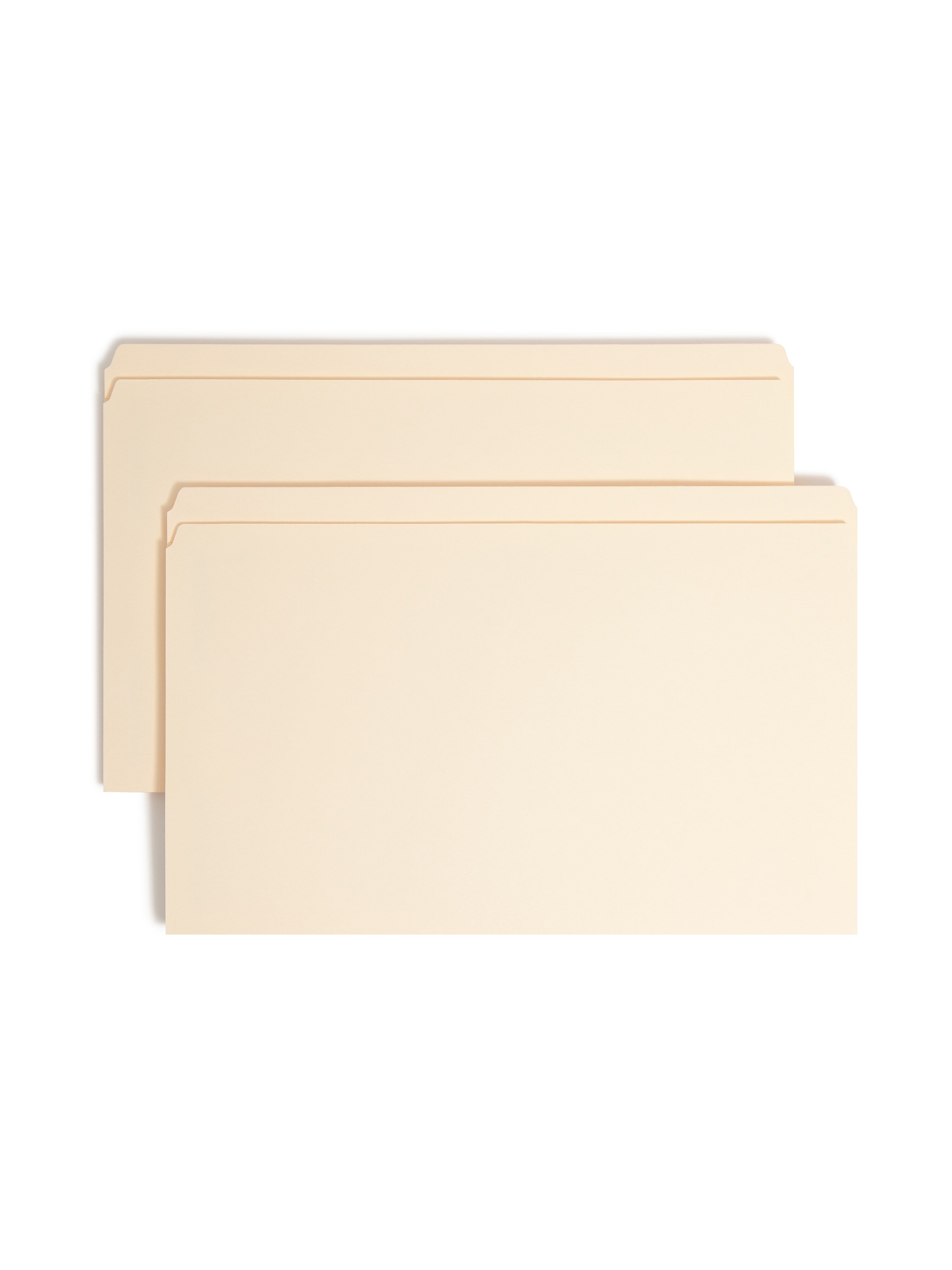 Smead Card Stock Classification Folders, Reinforced Straight-Cut Tab, Legal Size, Manila, 50/Box