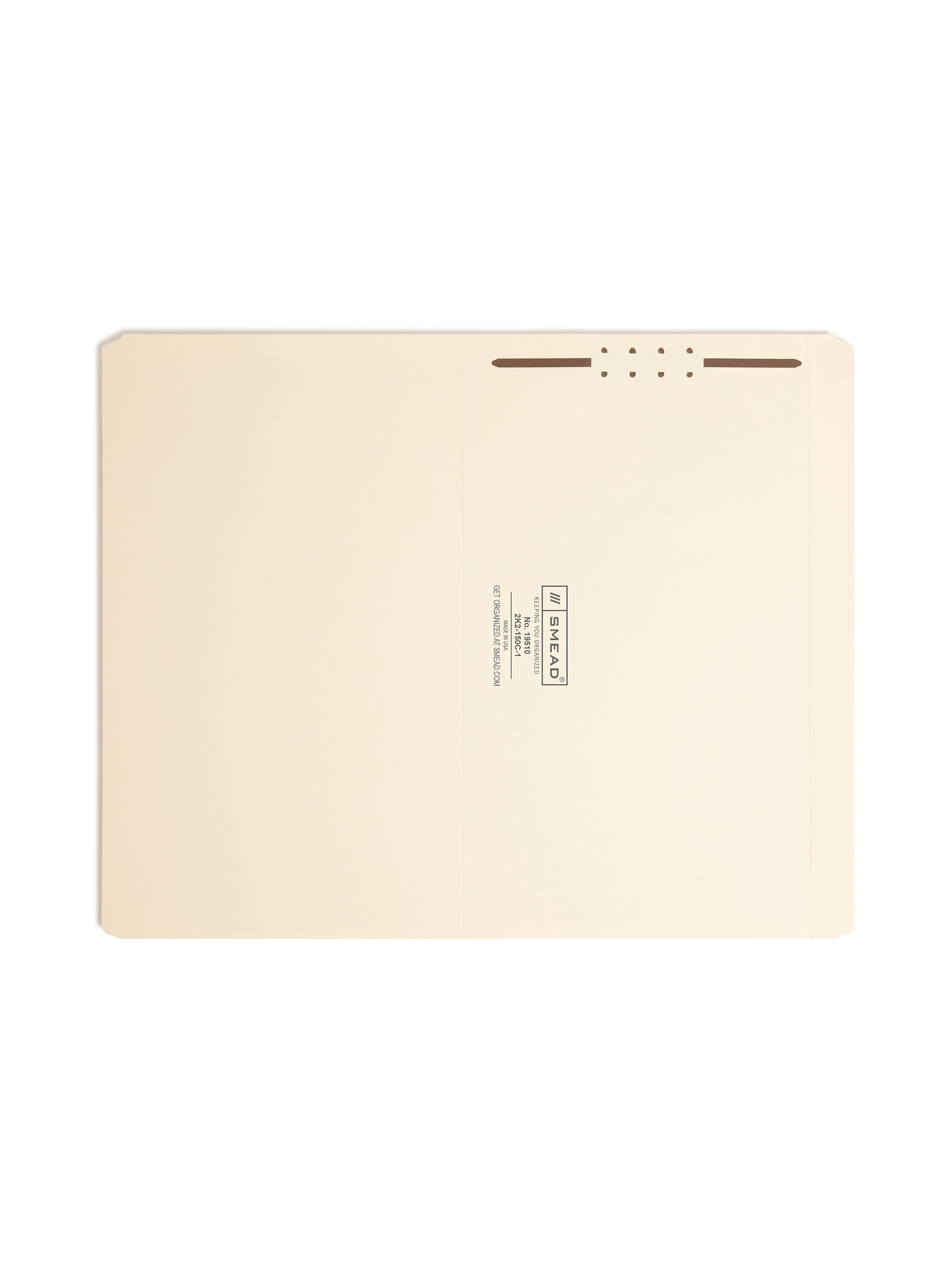 Smead Card Stock Classification Folders, Reinforced Straight-Cut Tab, Legal Size, Manila, 50/Box
