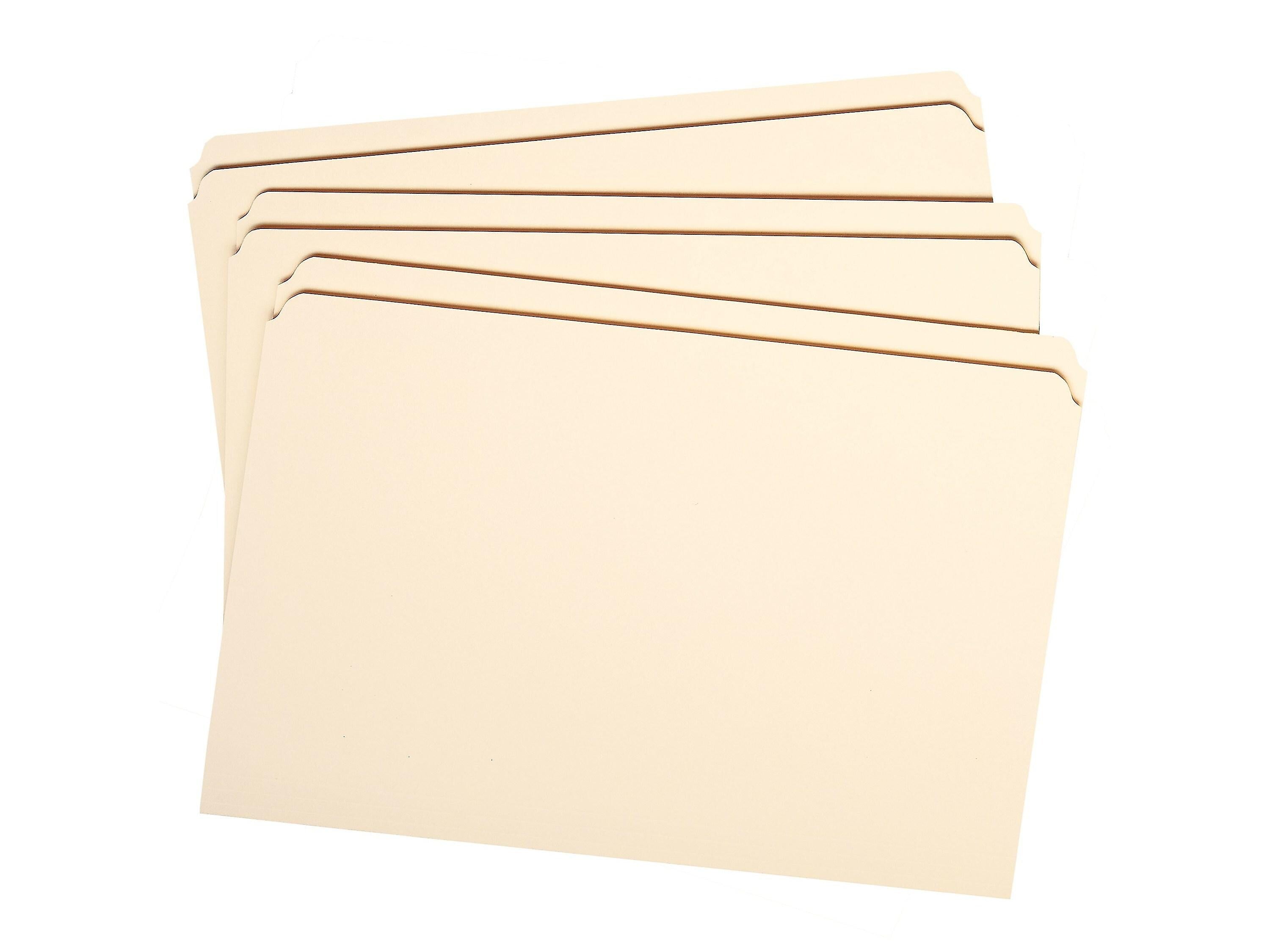 Smead Card Stock Classification Folders, Reinforced Straight-Cut Tab, Legal Size, Manila, 50/Box