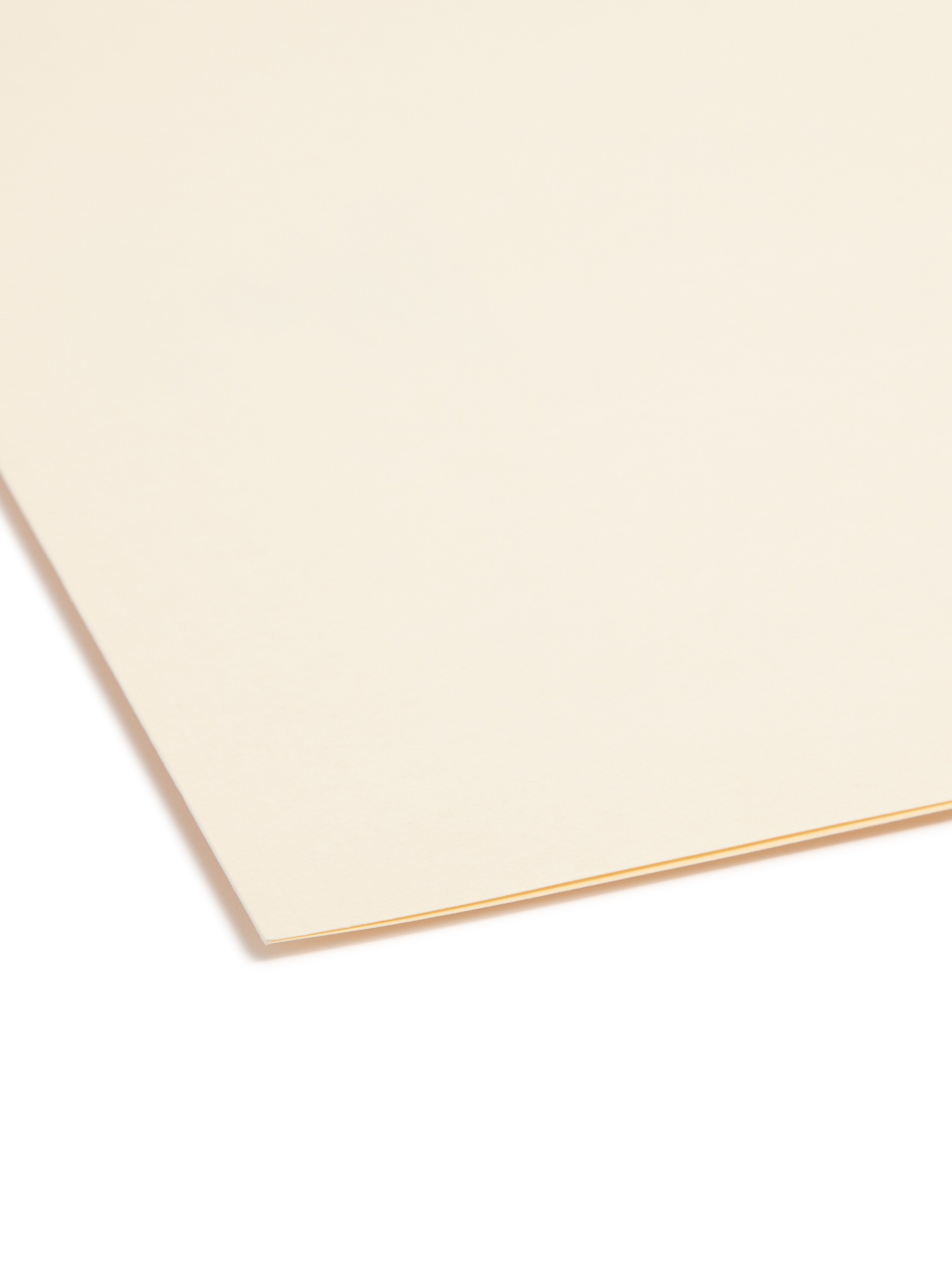 Smead Card Stock Classification Folders, Straight-Cut Tab, Legal Size, Manila, 50/Box