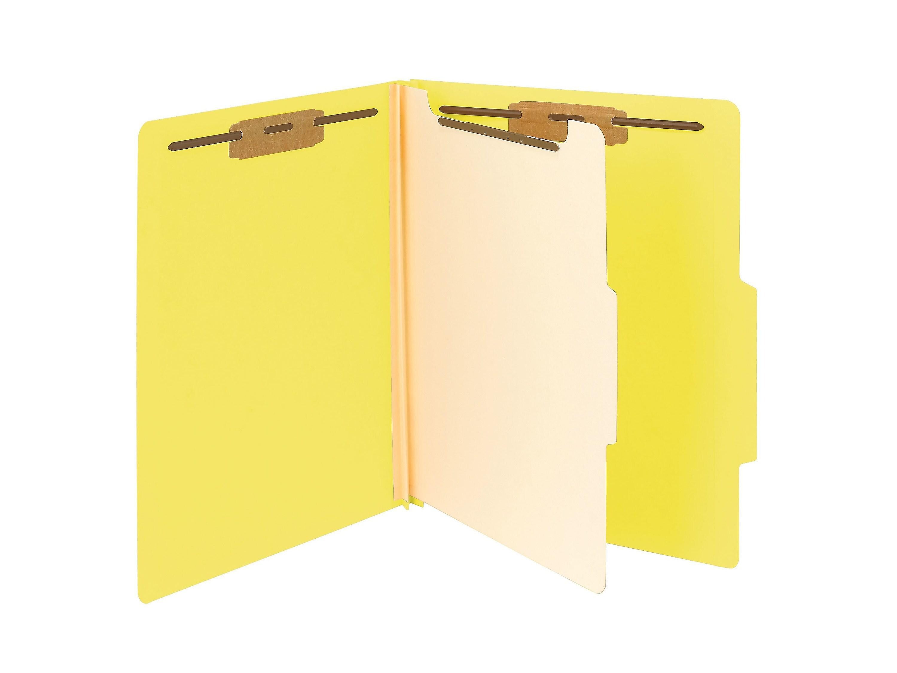 Smead Card Stock Heavy Duty Classification Folders, 2