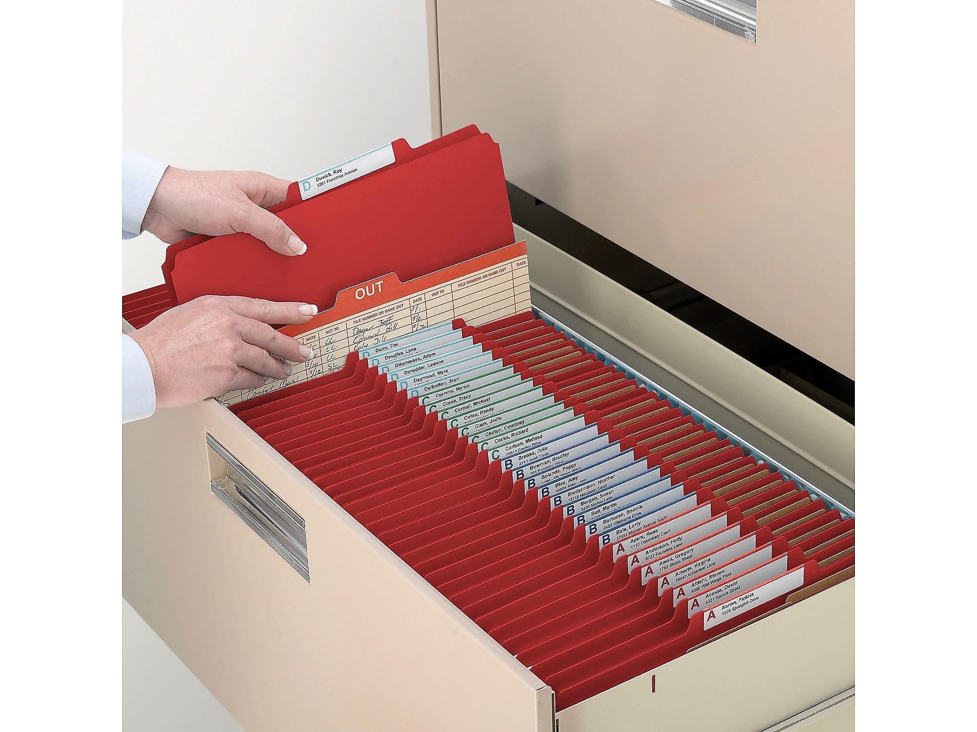 Smead Classification Folders with SafeSHIELD Fasteners, 2