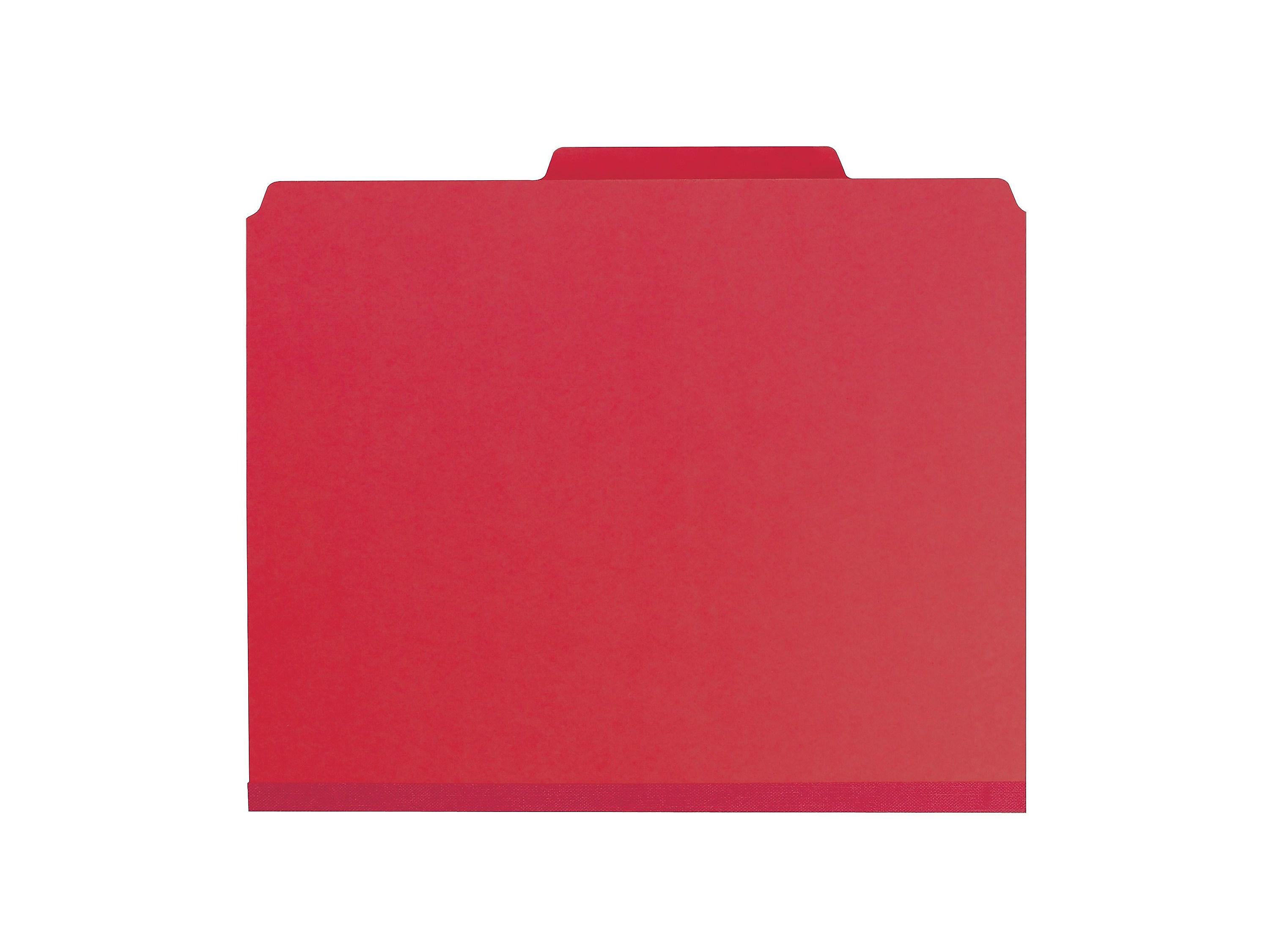 Smead Classification Folders with SafeSHIELD Fasteners, 2
