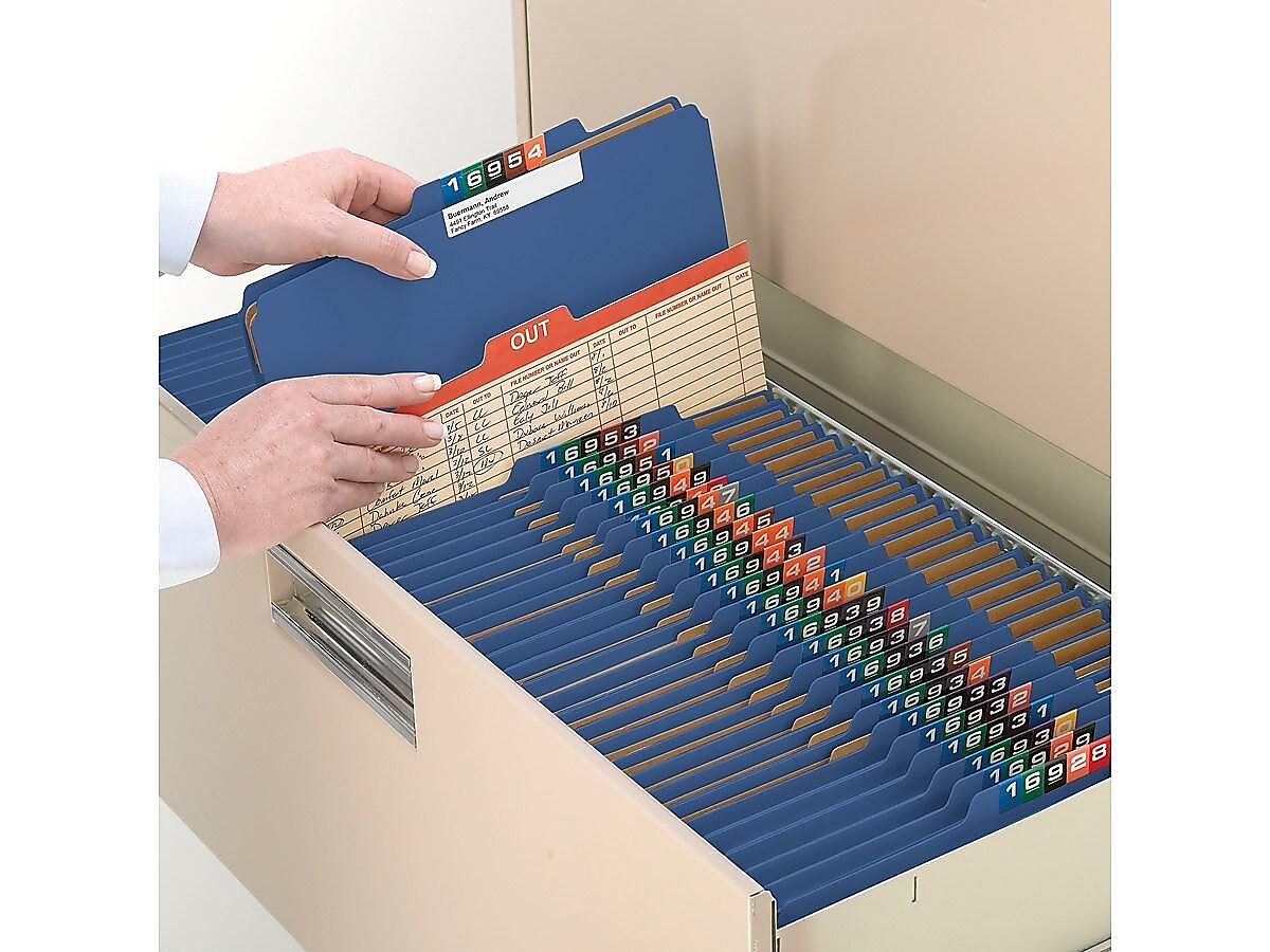 Smead Classification Folders with SafeSHIELD Fasteners, 3