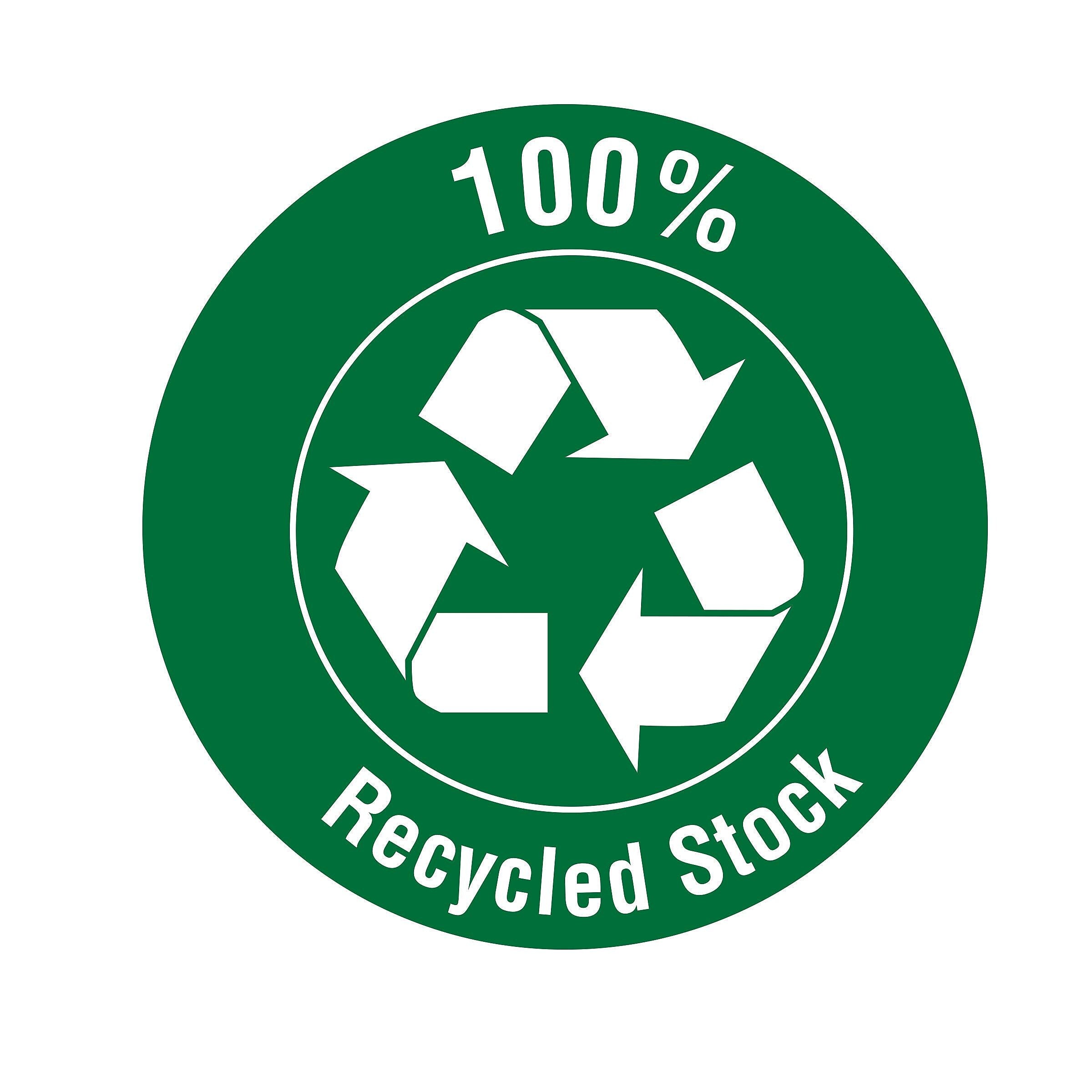 Smead End Tab 100% Recycled File Folder, Shelf-Master Reinforced Straight-Cut Tab, Letter Size, Manila, 100/Box