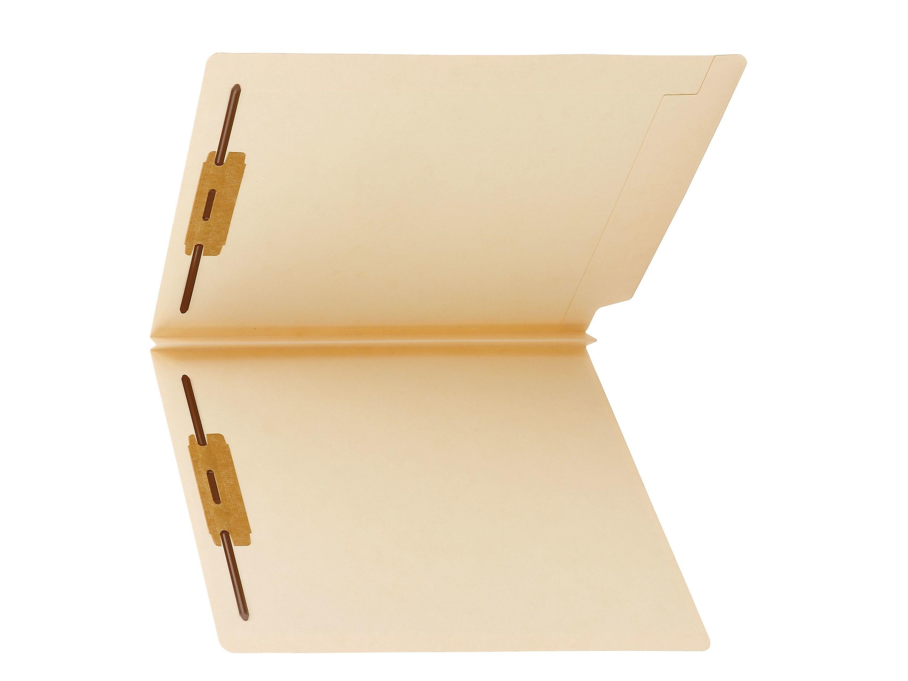 Smead End Tab Classification Folders, Shelf-Master Reinforced Straight-Cut Tab, Letter Size, Manila, 50/Box
