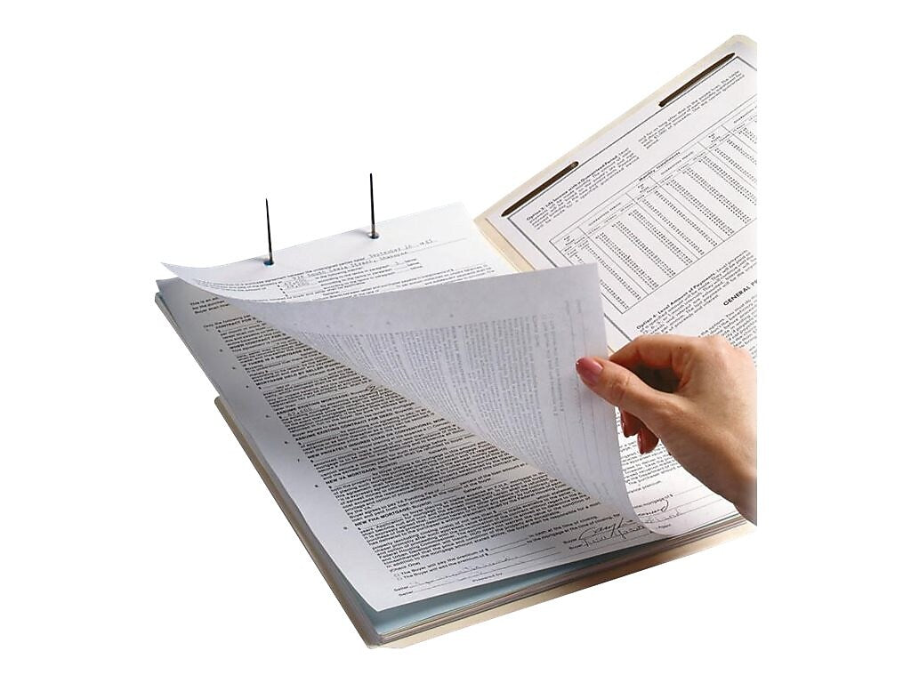Smead End Tab Fastener Folders, Shelf-Master Reinforced Straight-Cut Tab, Letter Size, Manila, 50/Box