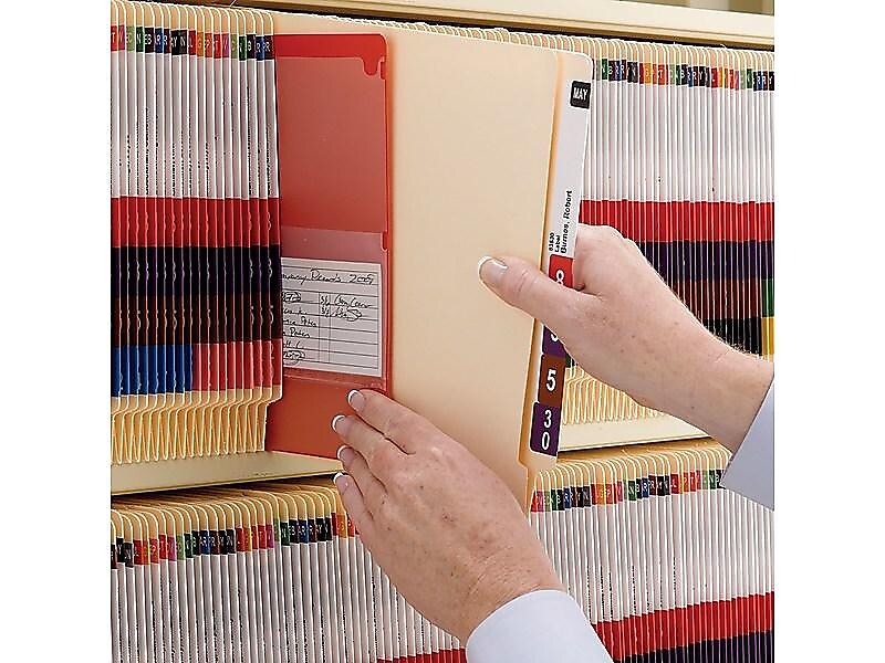 Smead End Tab File Folder, Straight-Cut Tab, Letter Size, Manila, 100/Box