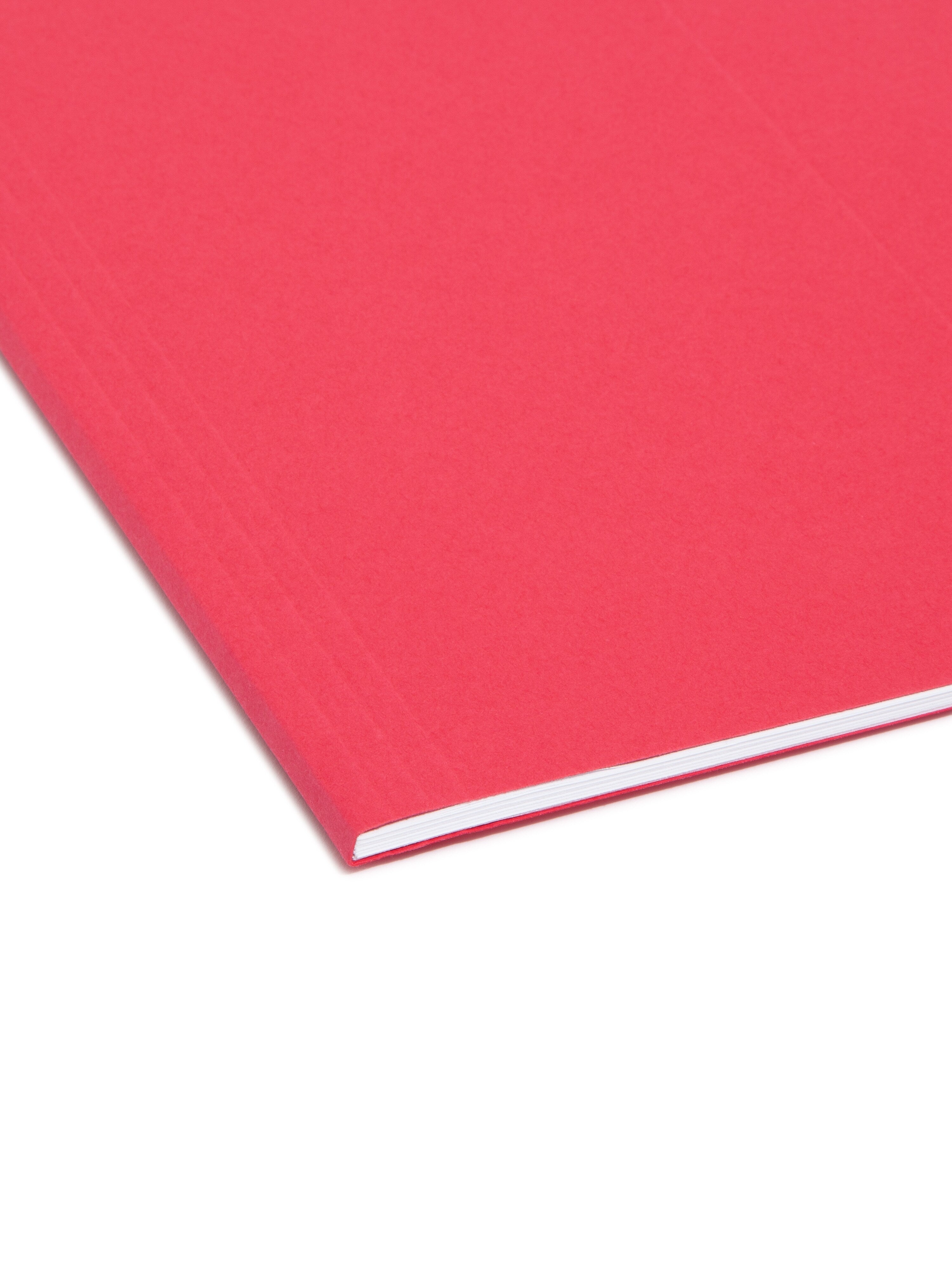Smead FasTab Hanging File Folders, 1/3-Cut Tab, Letter Size, Red, 20/Box