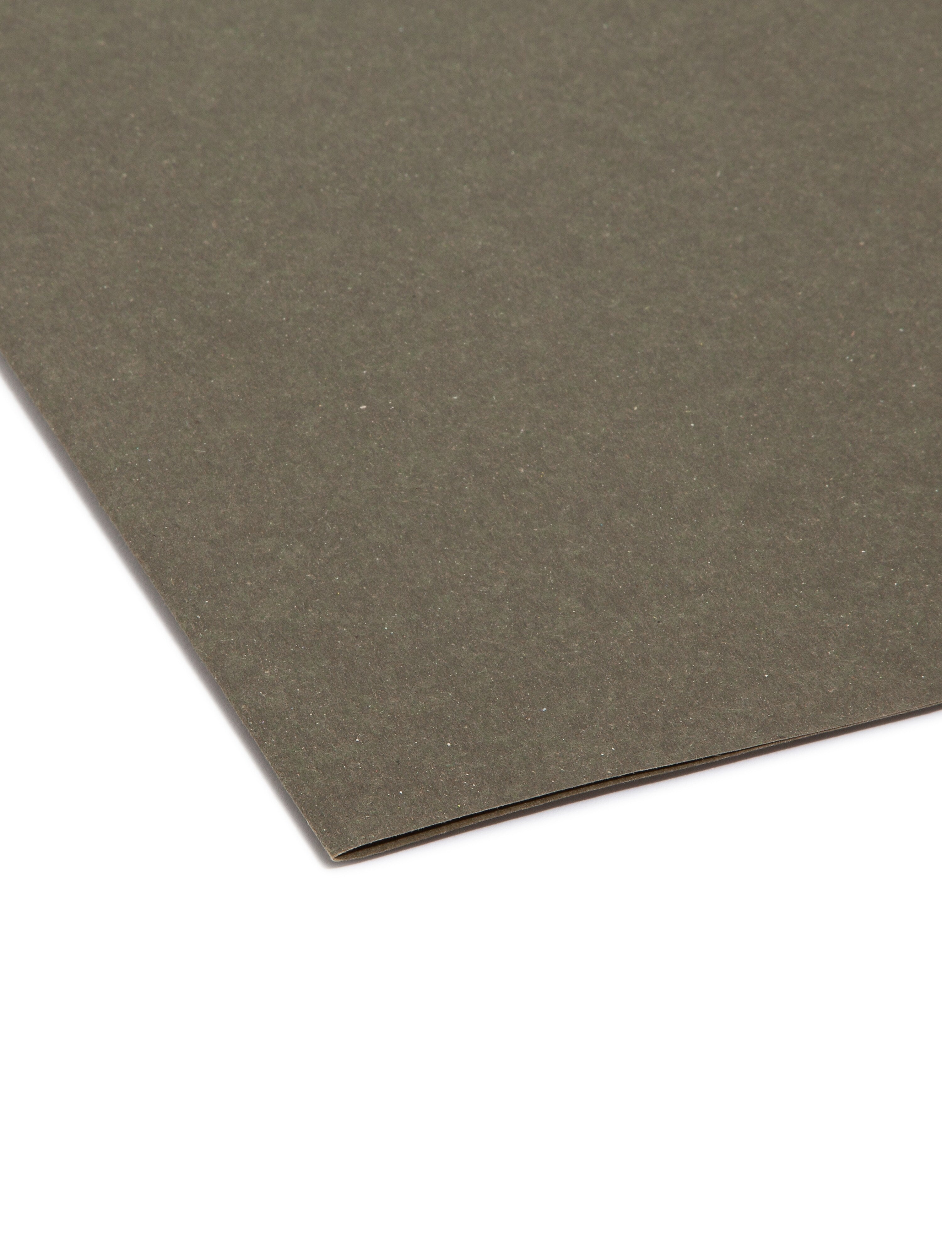 Smead FasTab Recycled Hanging File Folder, 1/3 Cut, Letter Size, Standard Green, 20/Box