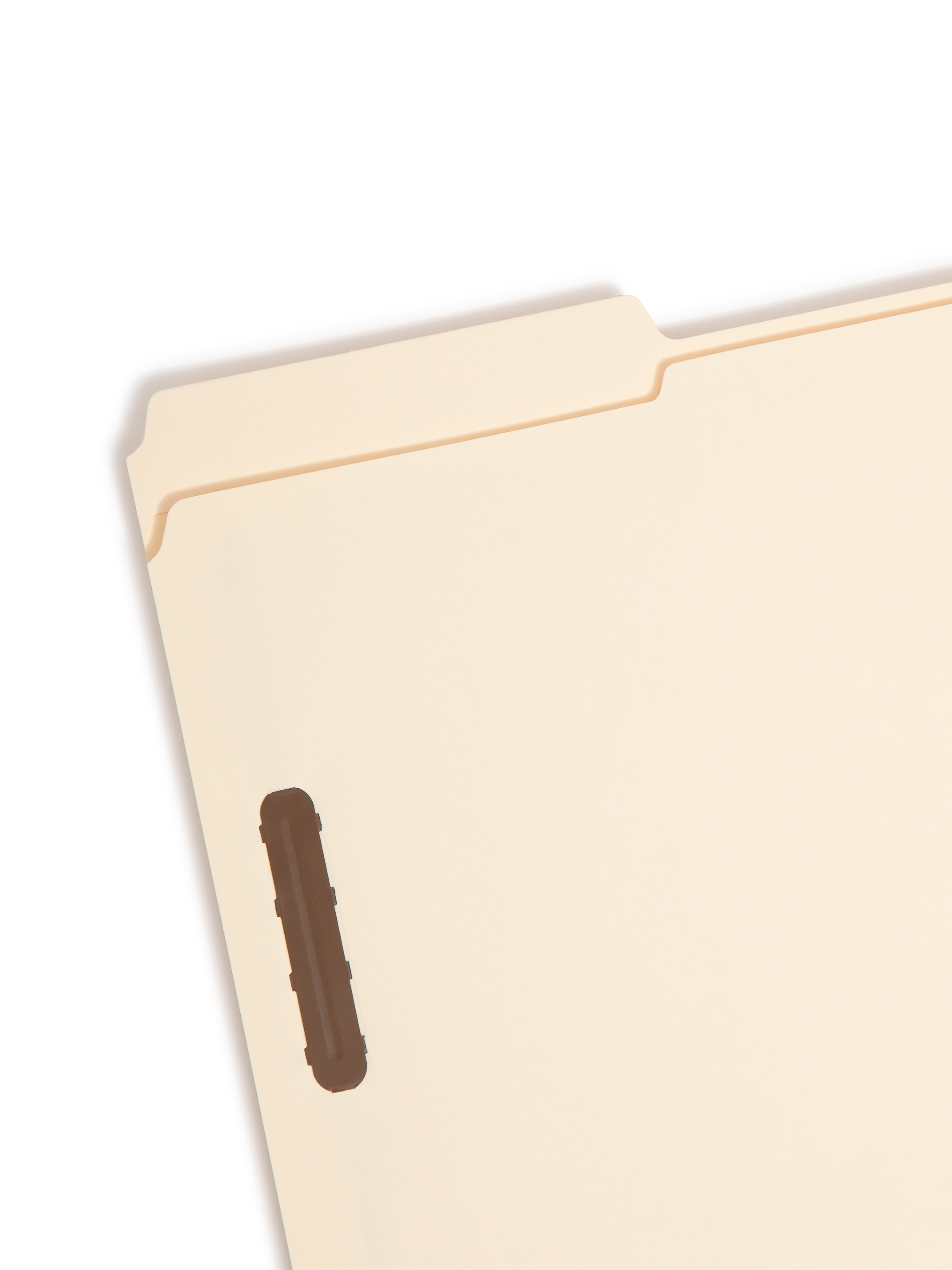 Smead Fastener File Folders, 2 Fasteners, Reinforced 1/3-Cut Tab, Legal Size, Manila, 50/Box