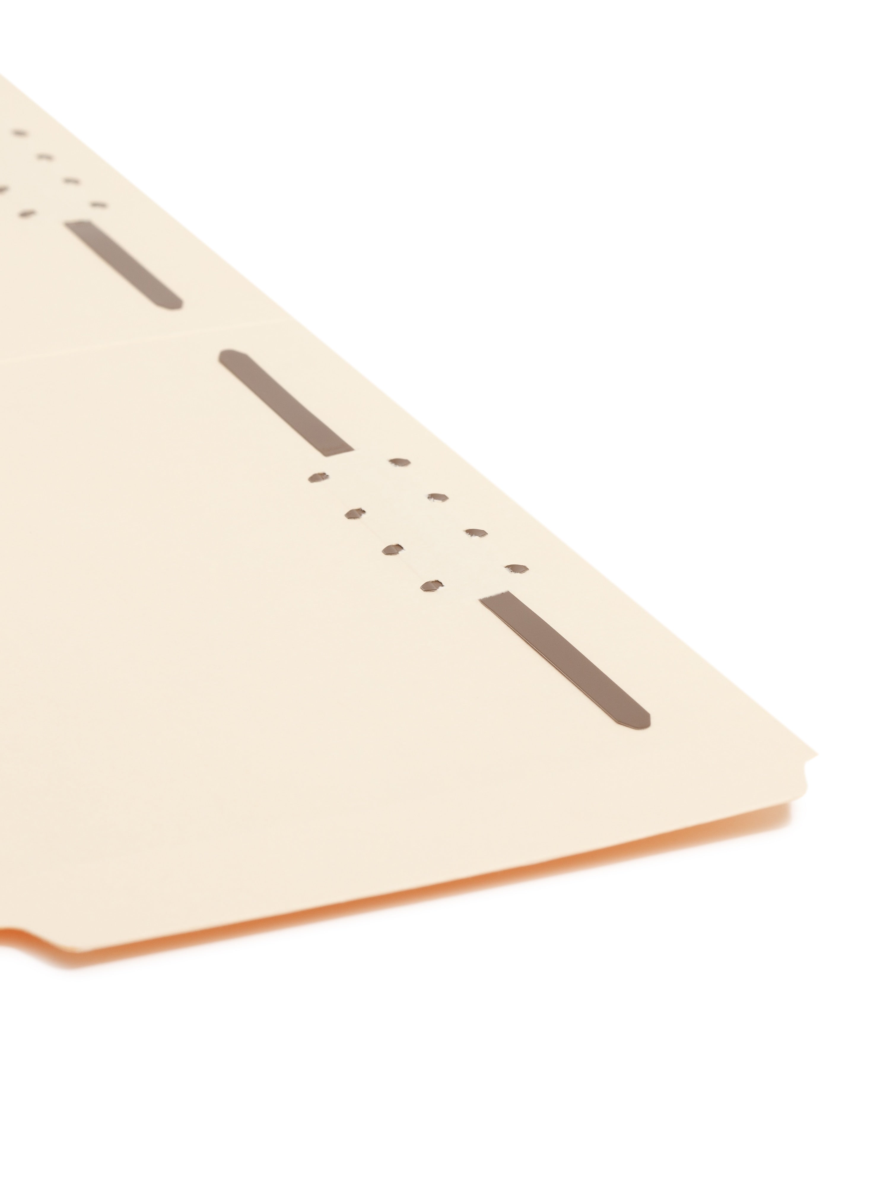 Smead Fastener File Folders, 2 Fasteners, Reinforced 1/3-Cut Tab, Legal Size, Manila, 50/Box