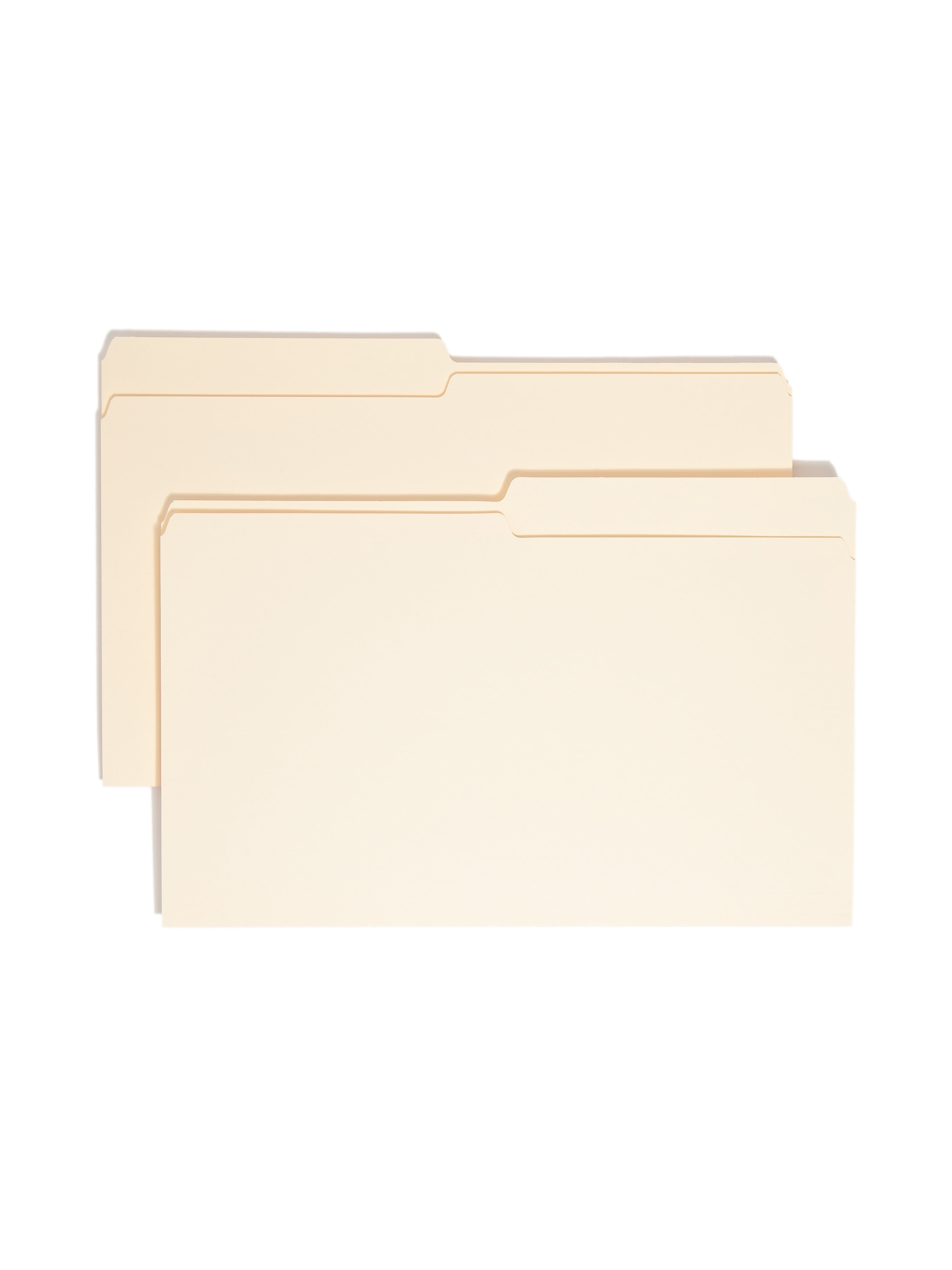 Smead File Folder, 1/2-Cut Tab, Legal Size, Manila, 100/Box