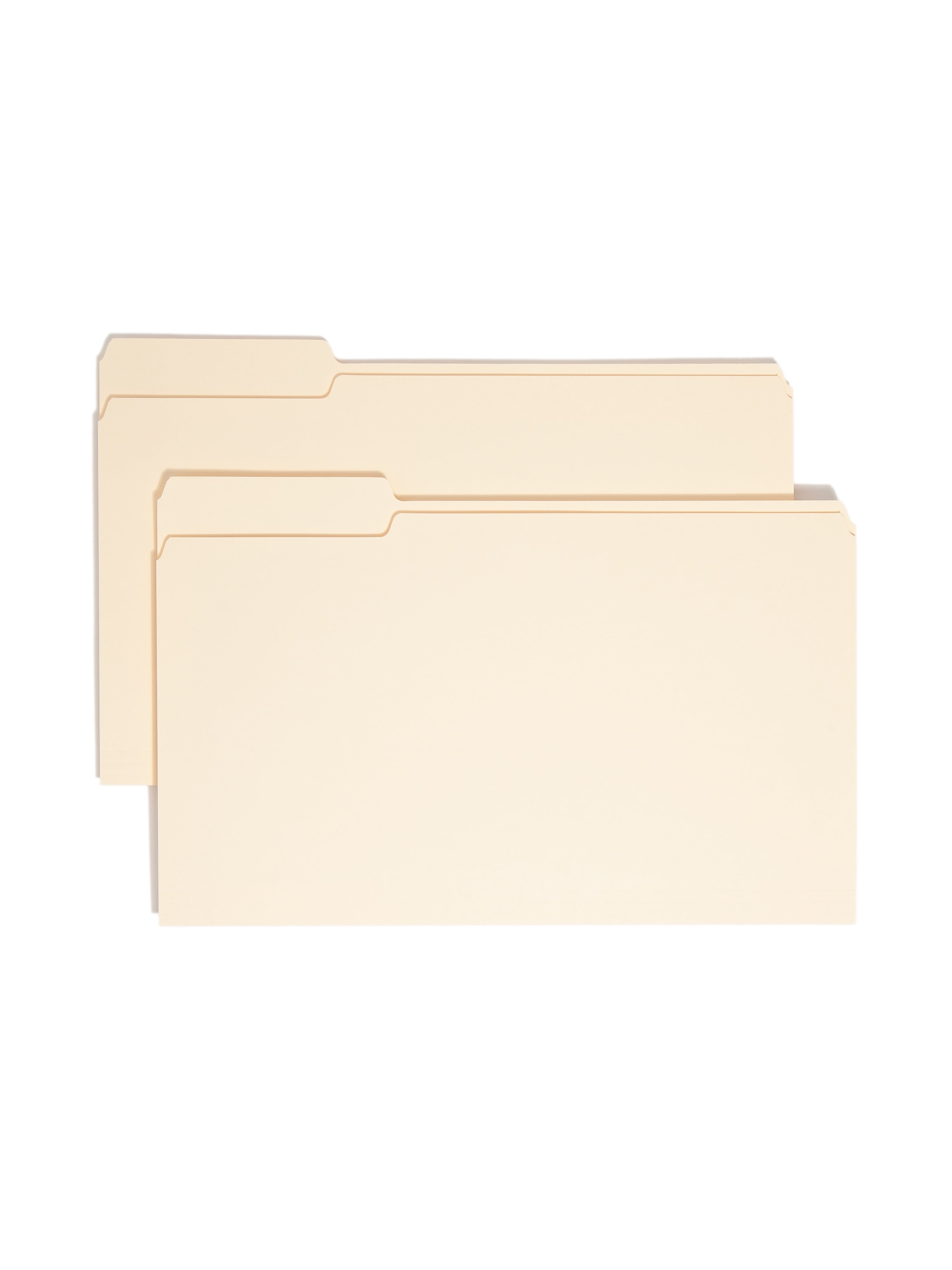 Smead File Folder, 1/3- Cut Tab Left Position, Legal Size, Manila, 100/Box