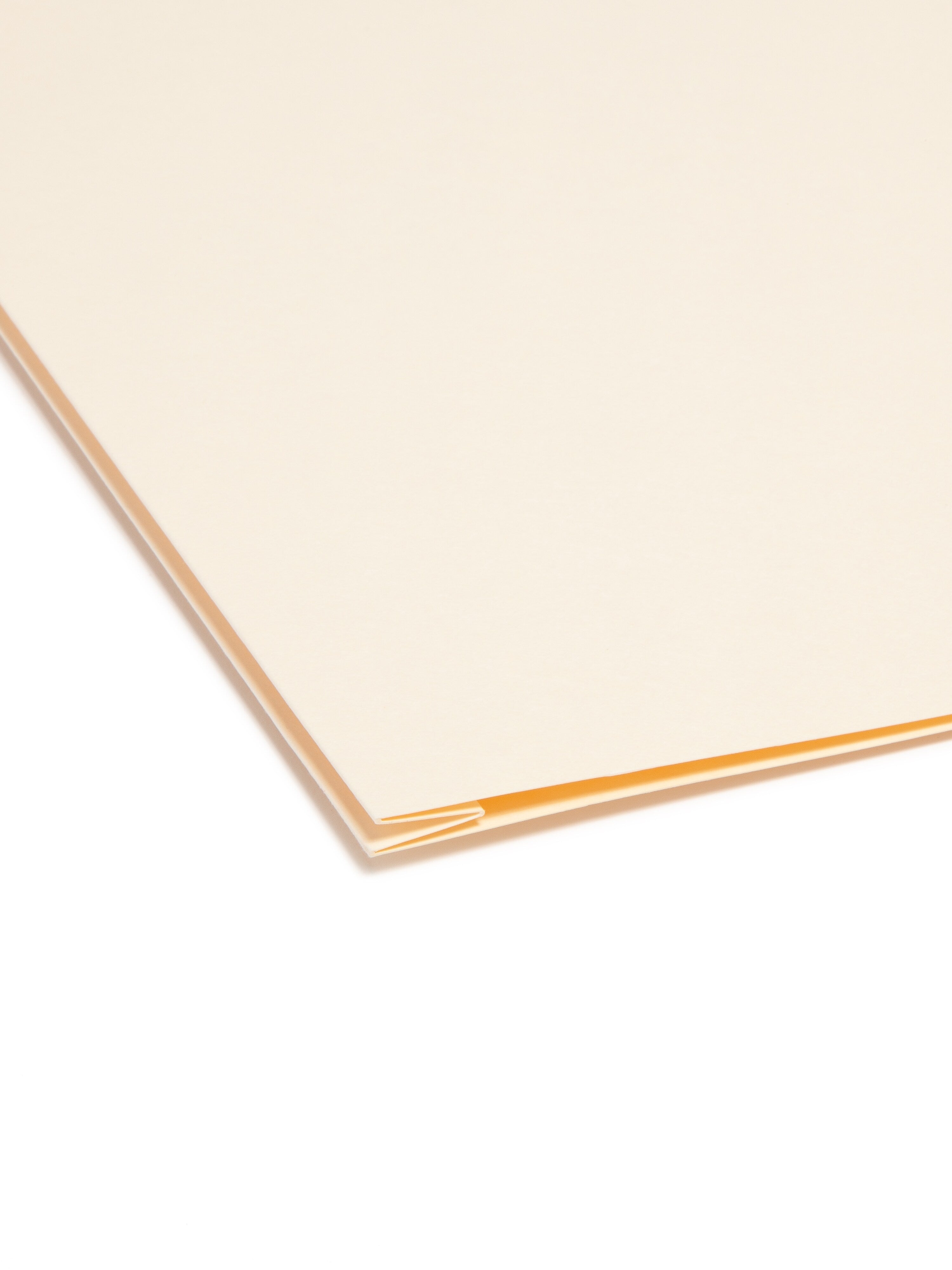 Smead File Folder, Reinforced 1/3-Cut Tab, 1-1/2