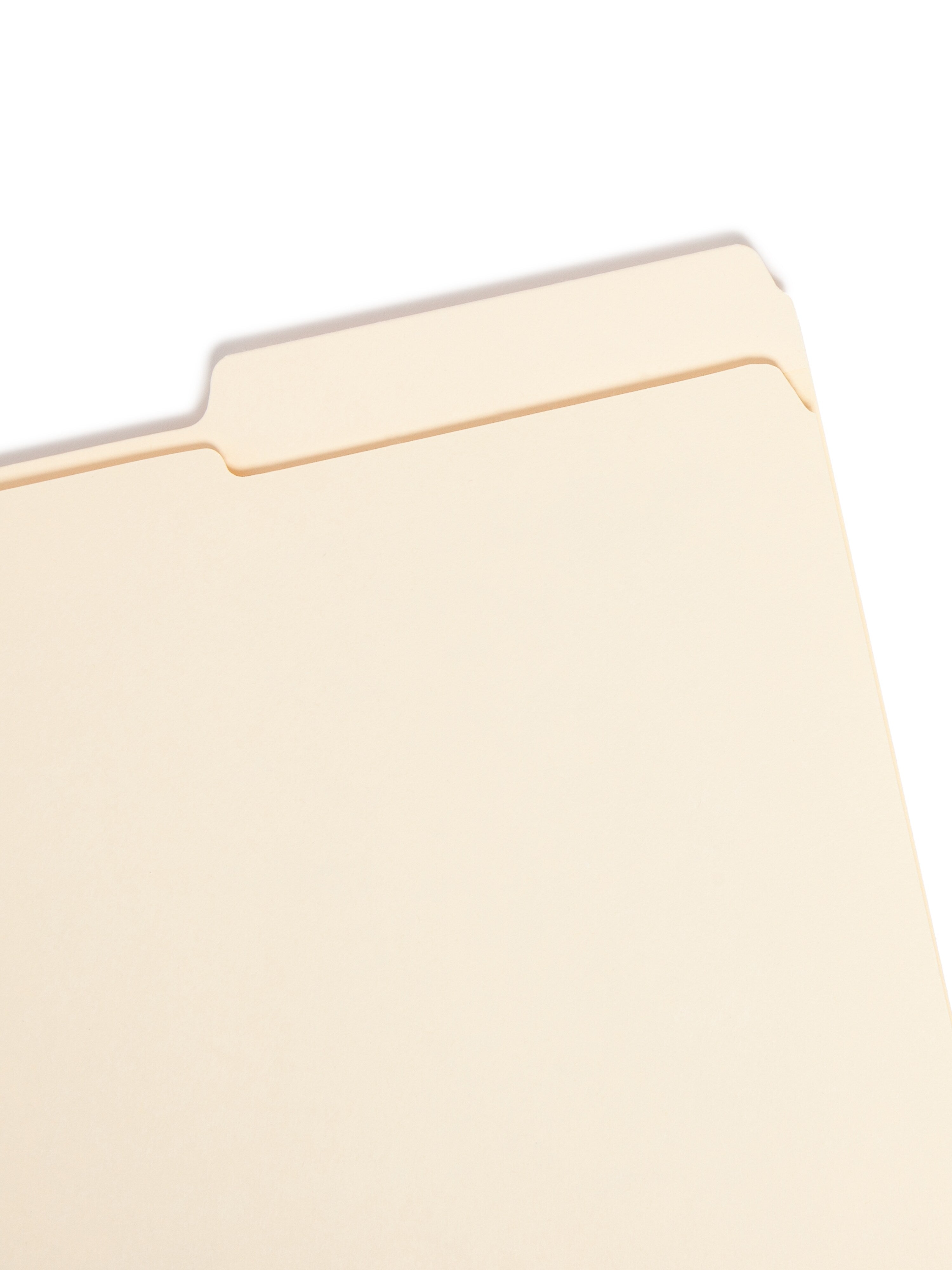 Smead® File Folder, Reinforced 1/3-Cut Tab Right Position, Legal Size, Manila, 100/Box