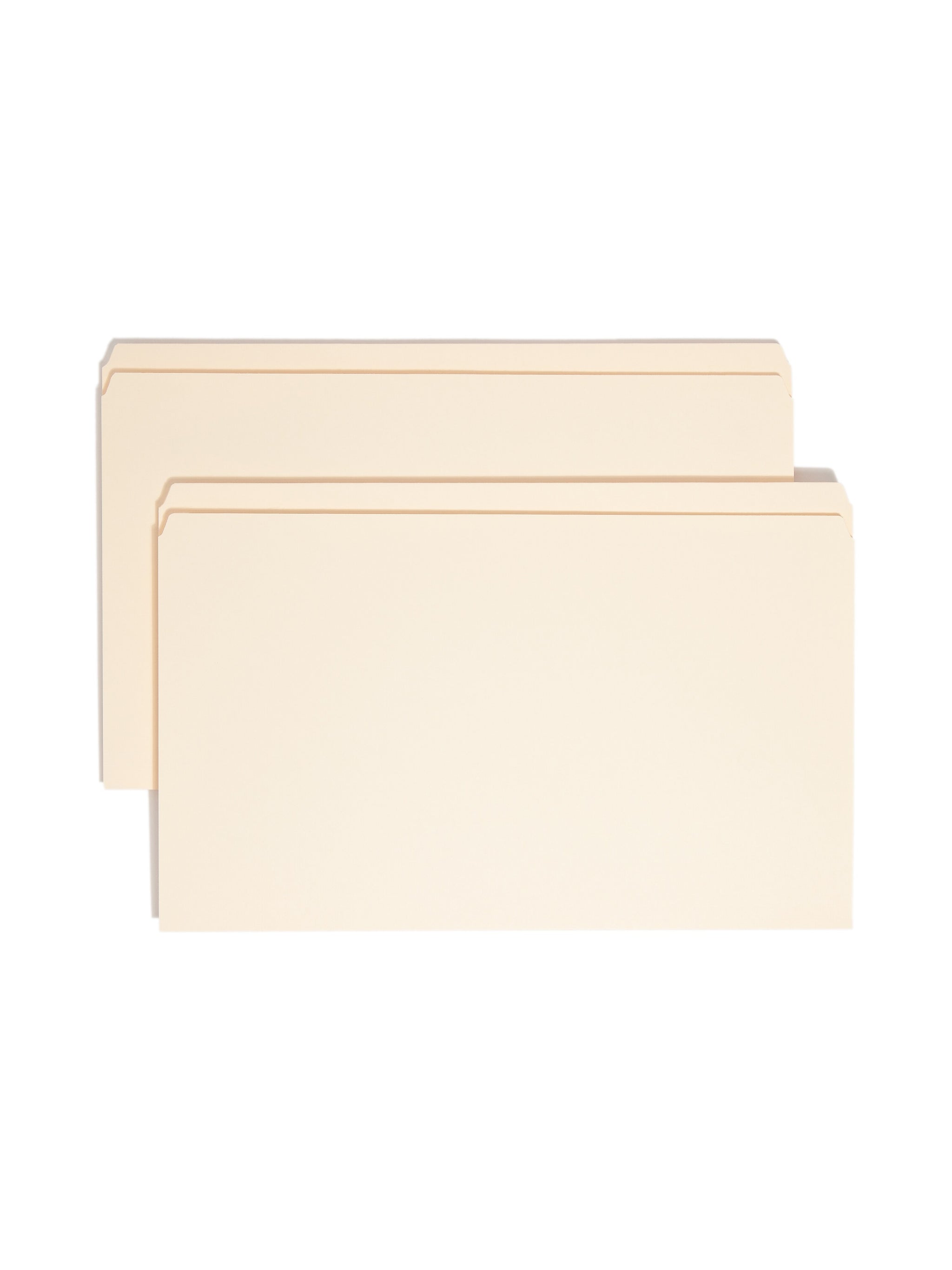 Smead File Folder, Reinforced Straight -Cut Tab, Legal Size, Manila, 100 Per Box