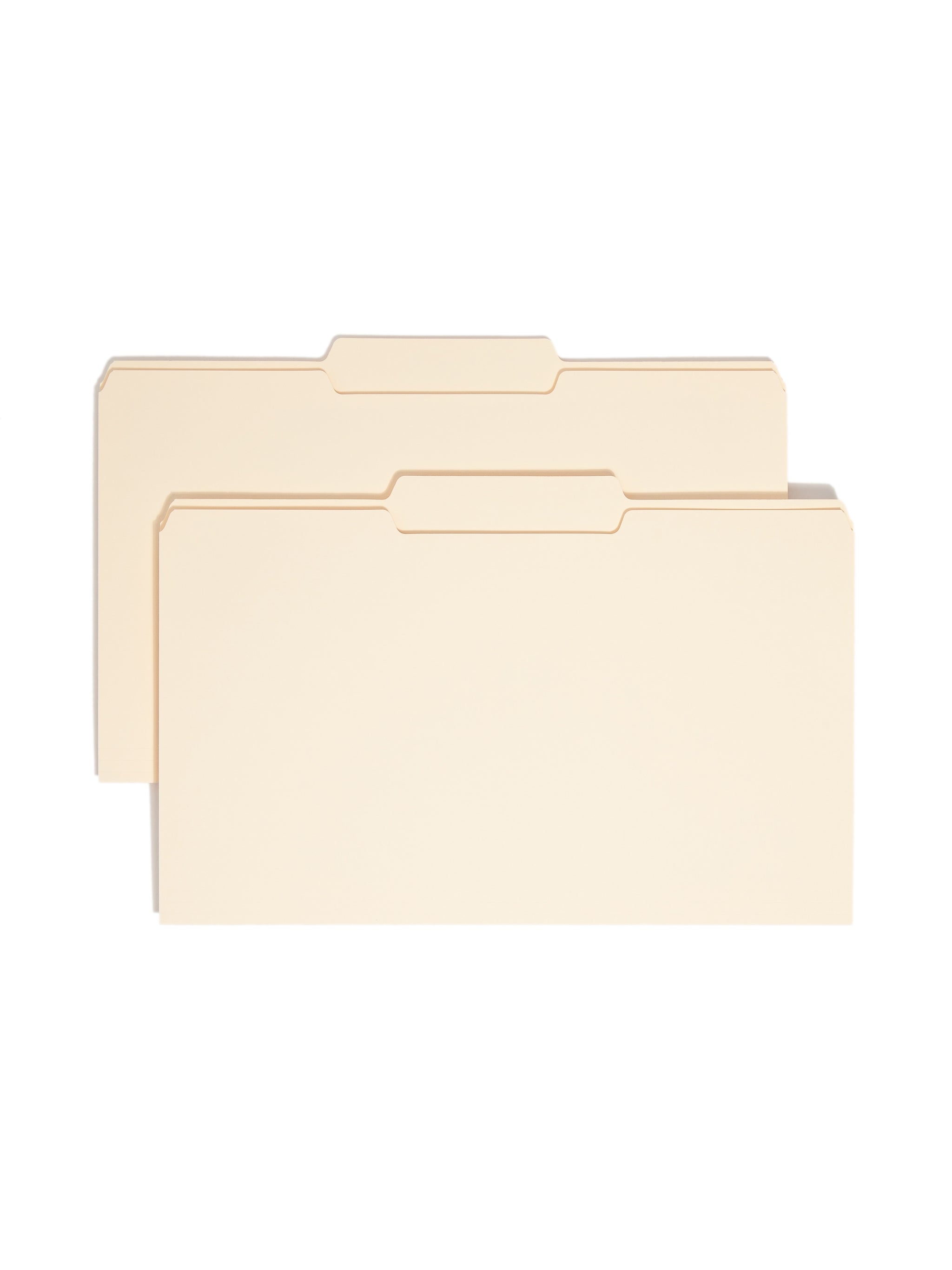 Smead File Folders, 1/3-Cut Tab, Center Position, Legal Size, Manila, 100/Box