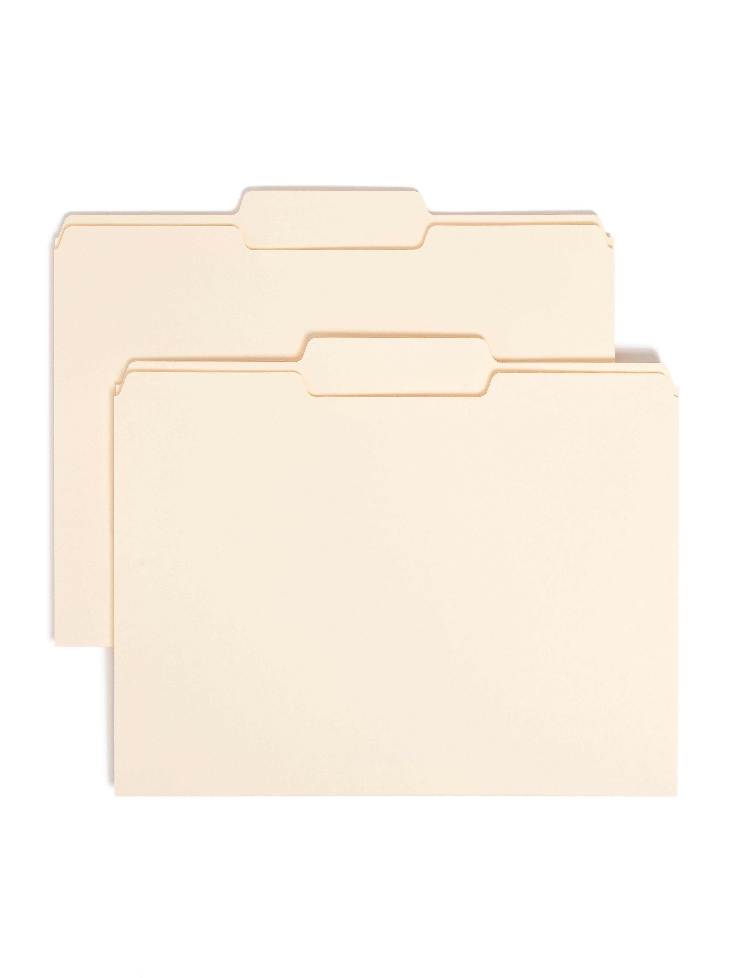 Smead File Folders, 1/3-Cut Tab, Letter Size, Manila, 100/Box