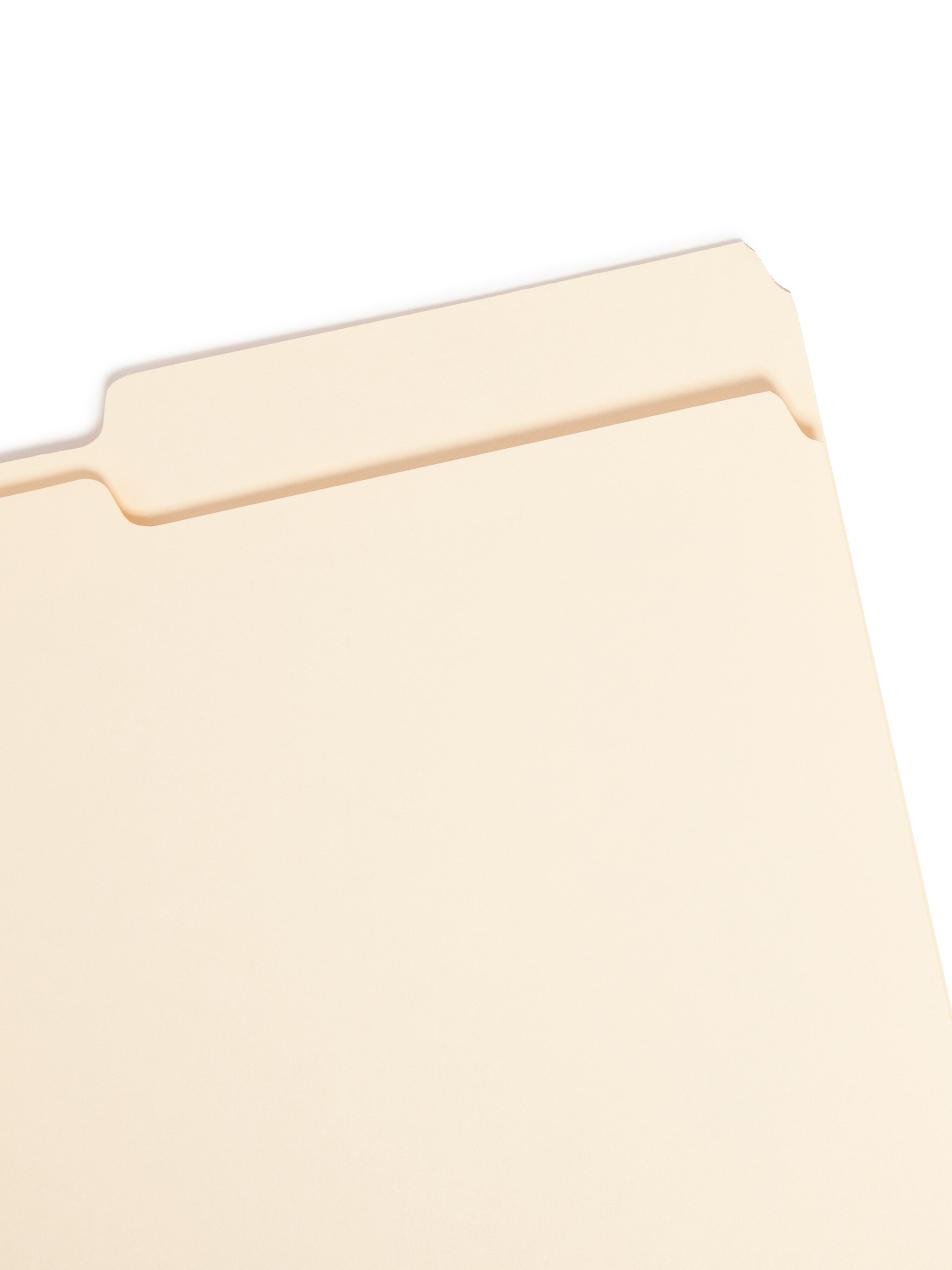Smead File Folders, 2/5-Cut Tab, Legal Size, Manila, 100 per Box