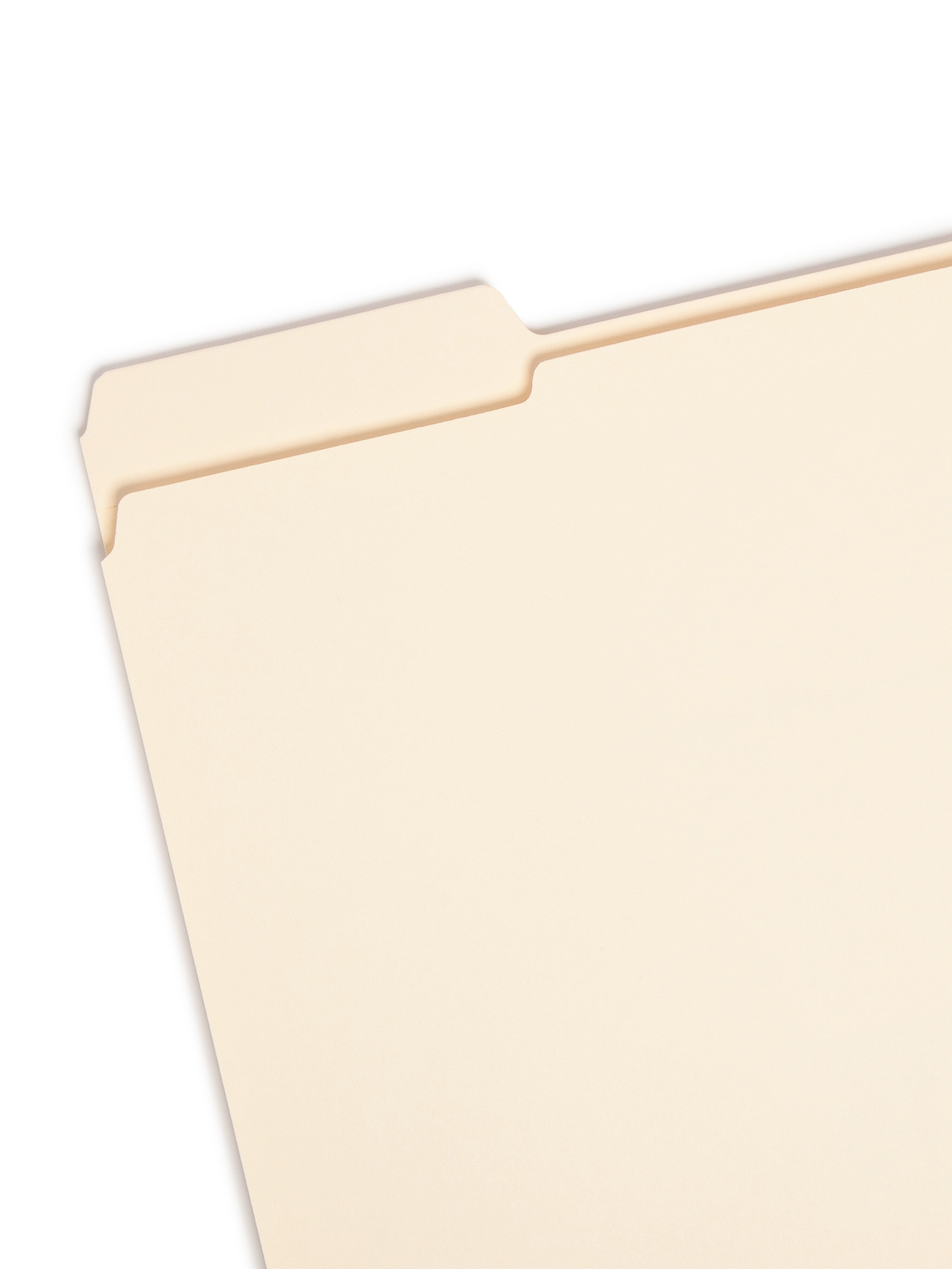 Smead File Folders, Reinforced 1/3-Cut Tab, Letter Size, Manila, 100/Box