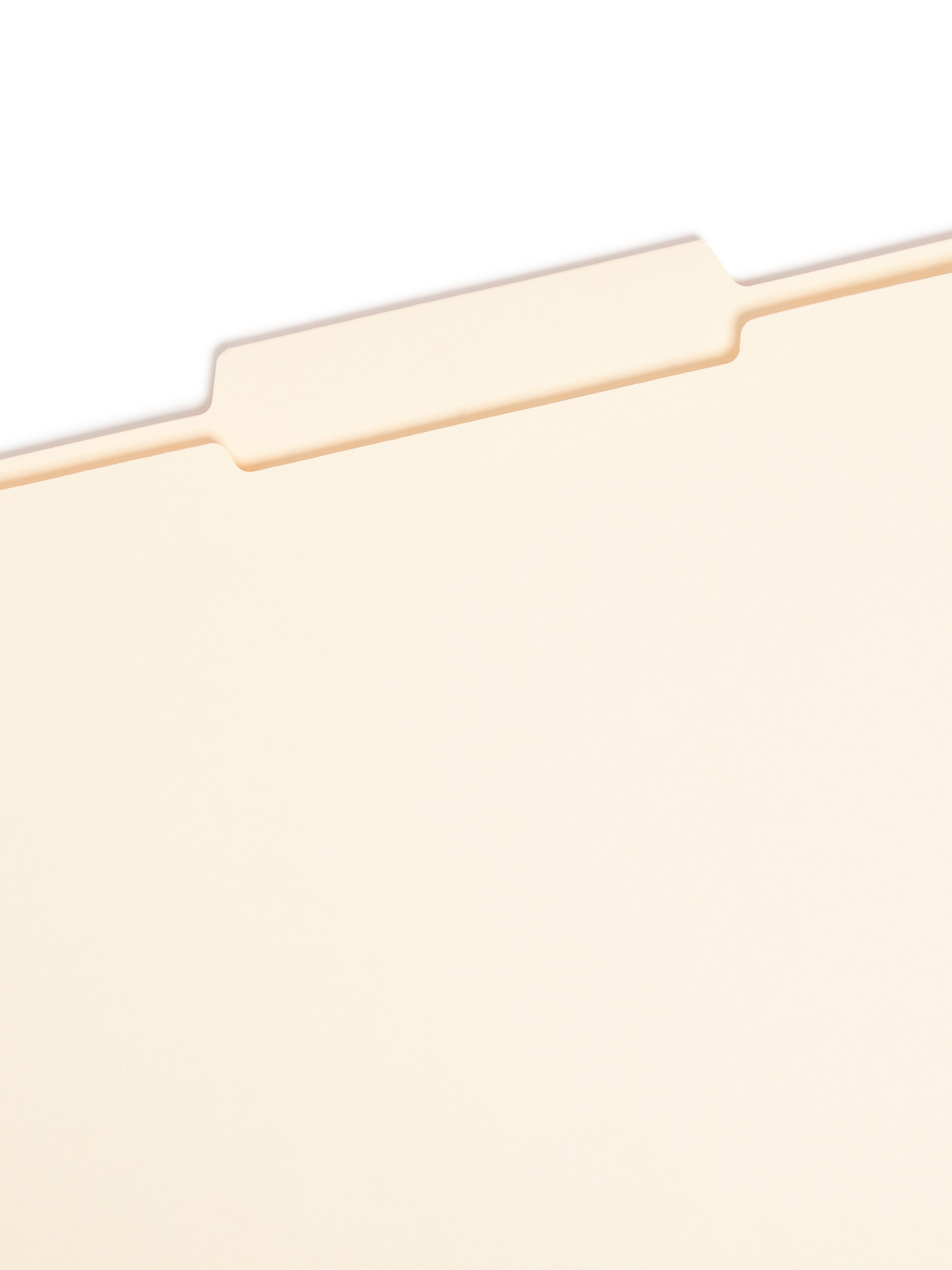 Smead File Folders, Reinforced 2/5-Cut Tab, Letter Size, Manila, 100/Box