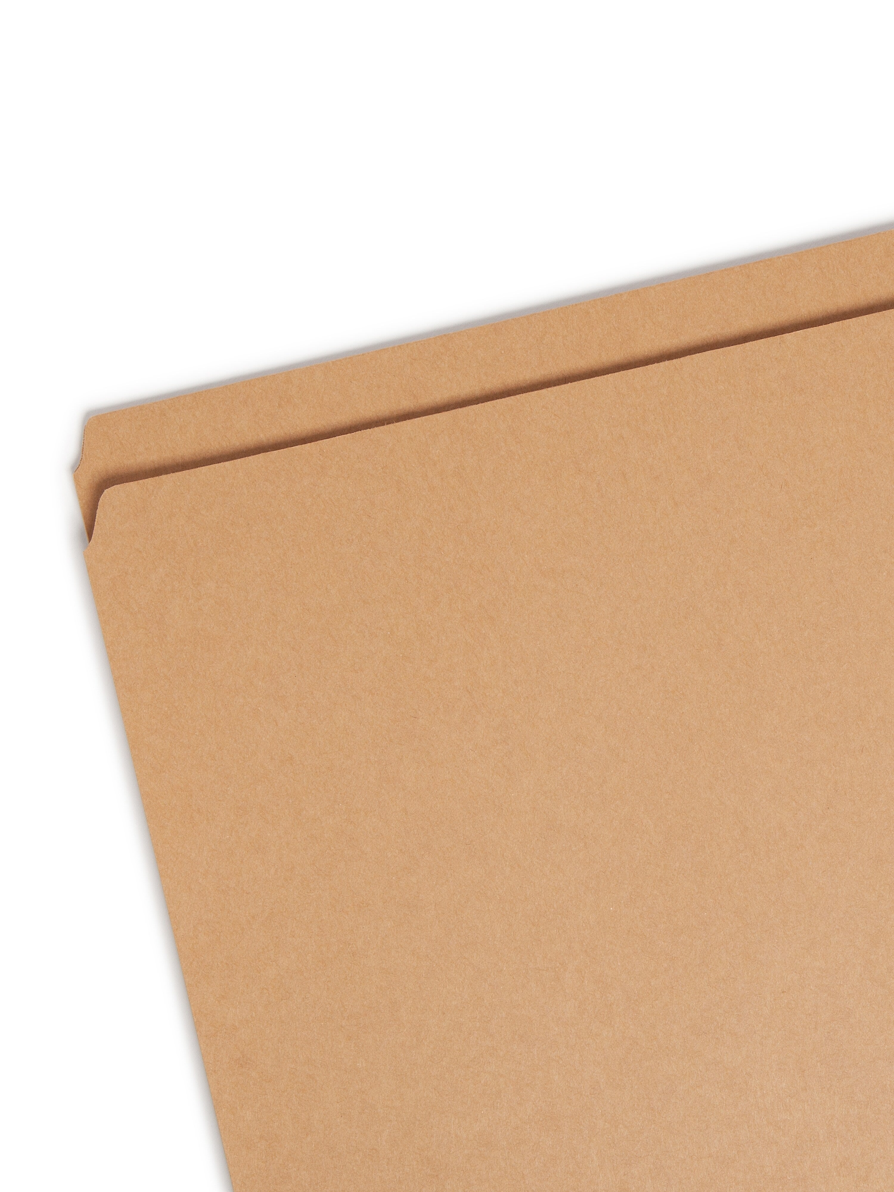 Smead File Folders, Reinforced Straight-Cut Tab, Letter Size, Kraft, 100/Box