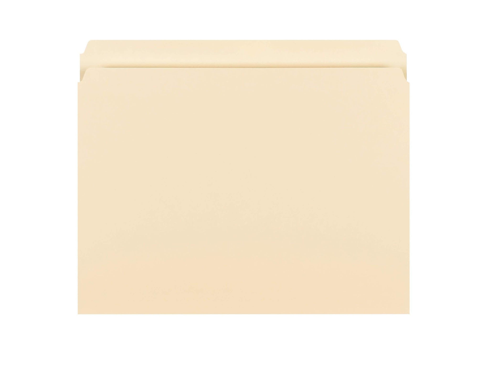Smead File Folders, Straight-Cut Tab, Letter Size, Manila, 100/Box