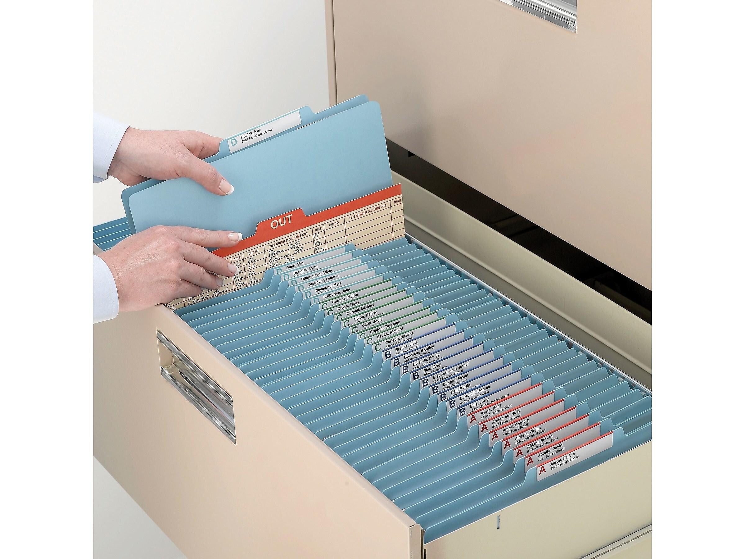 Smead Heavy Duty Classification Folders, 2