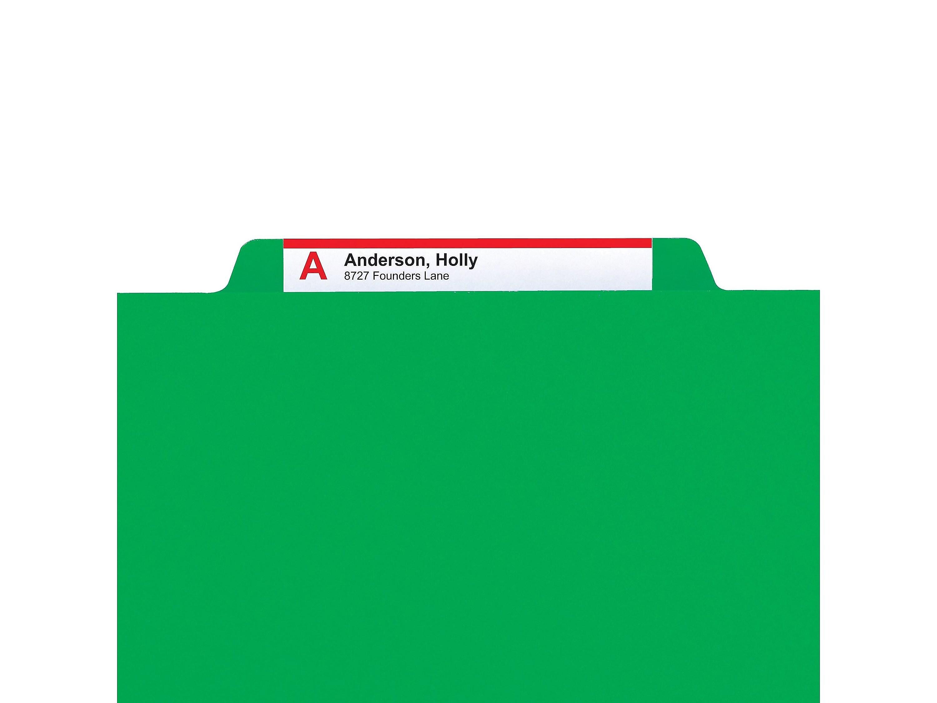 Smead Heavy Duty Classification Folders, 2