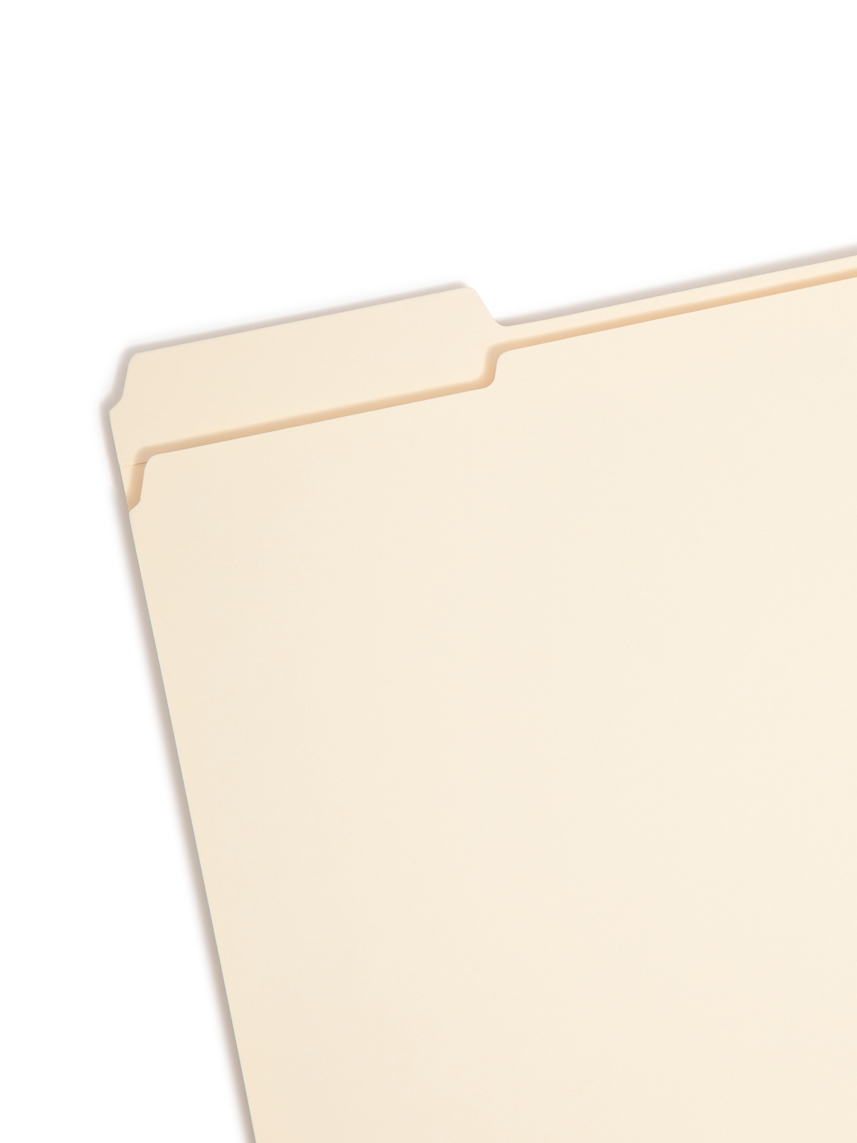 Smead Heavy Duty Fastener File Folders, 2 Fasteners, 1/3-Cut Tab, 1-1/2