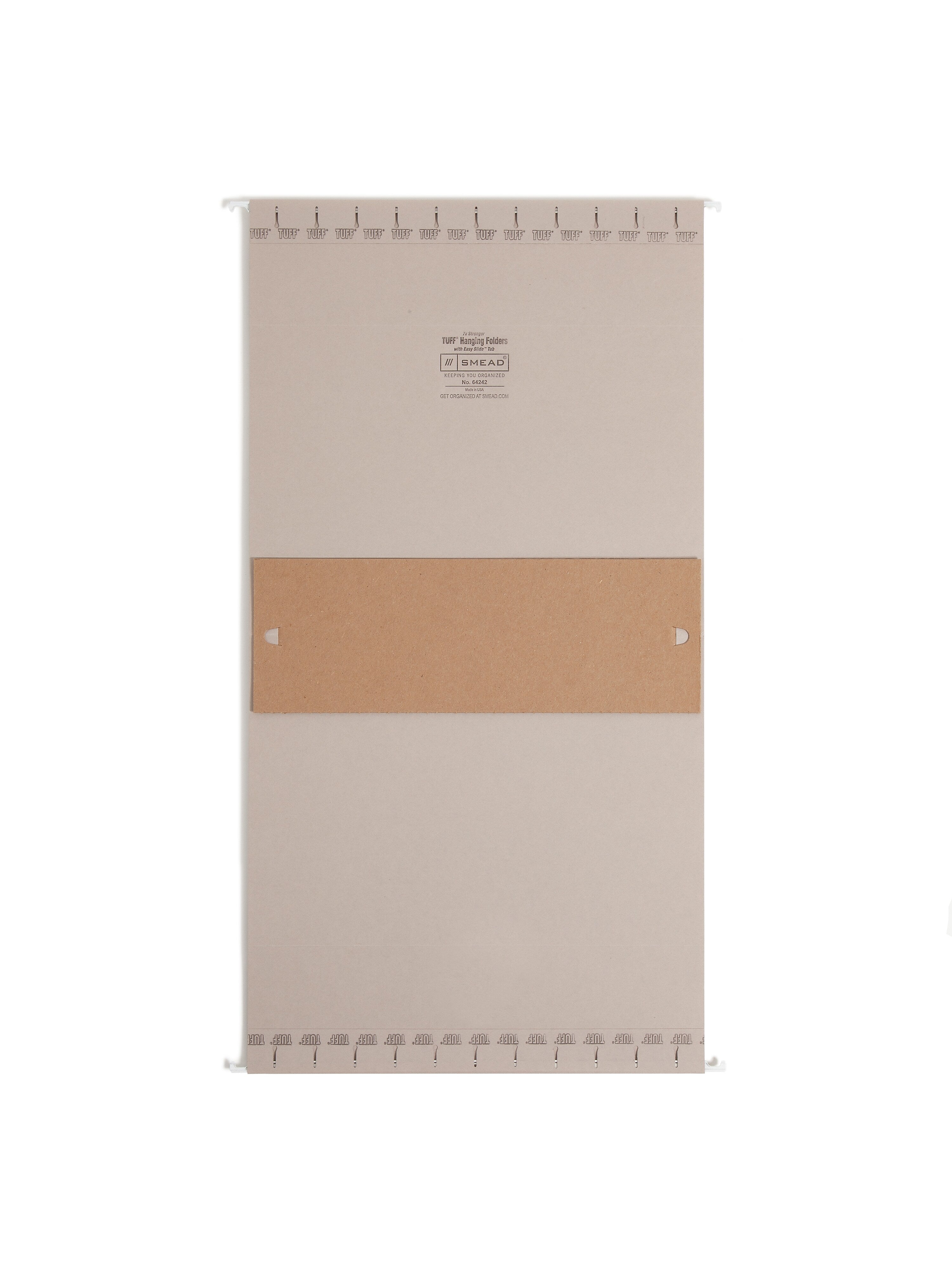 Smead Heavy Duty TUFF Box Bottom Hanging File Folder, 4