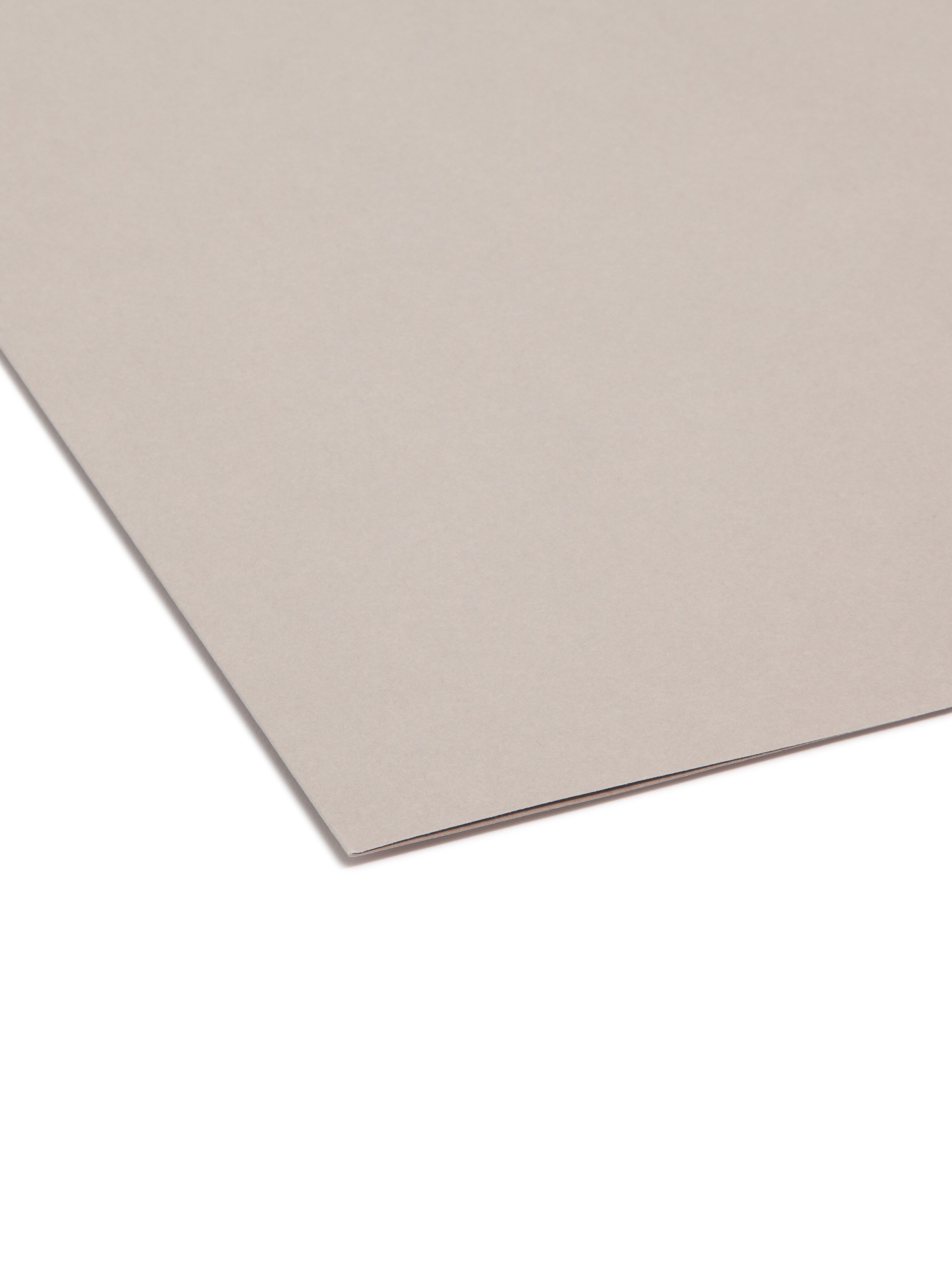 Smead Heavy Duty TUFF Recycled Hanging File Folder, 3-Tab Tab, Legal Size, Steel Gray, 18/Box