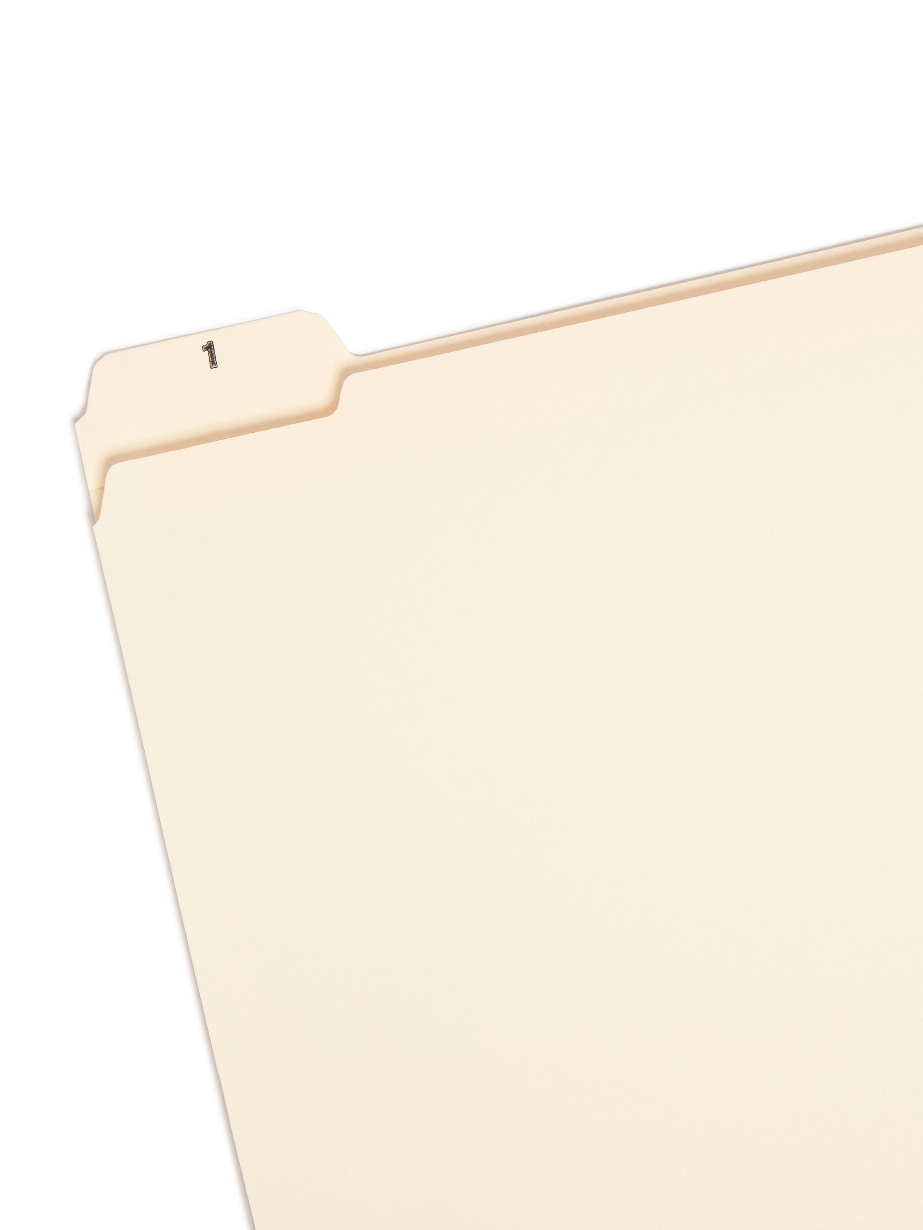 Smead Indexed File Folder Set, Daily  Folders, Reinforced 1/5-Cut Tab, Letter Size, Manila, 31 per Set