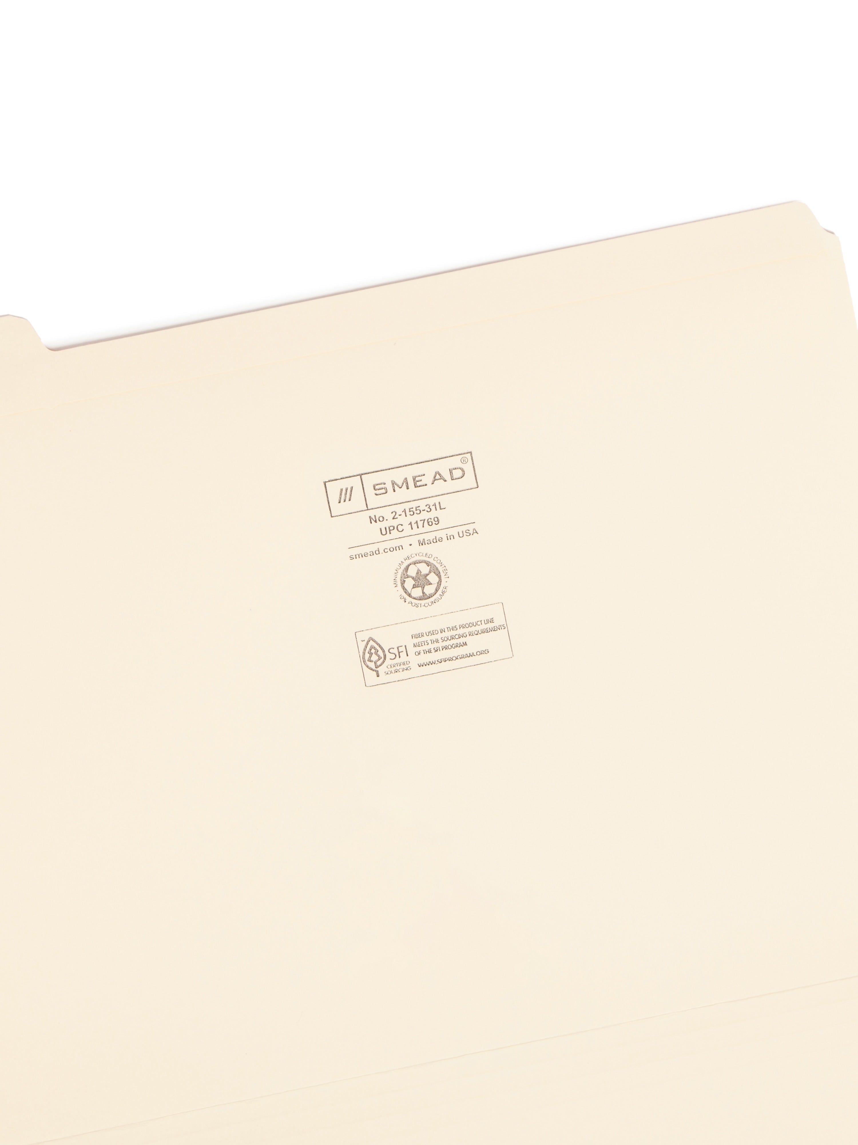 Smead Indexed File Folder Set, Daily  Folders, Reinforced 1/5-Cut Tab, Letter Size, Manila, 31 per Set