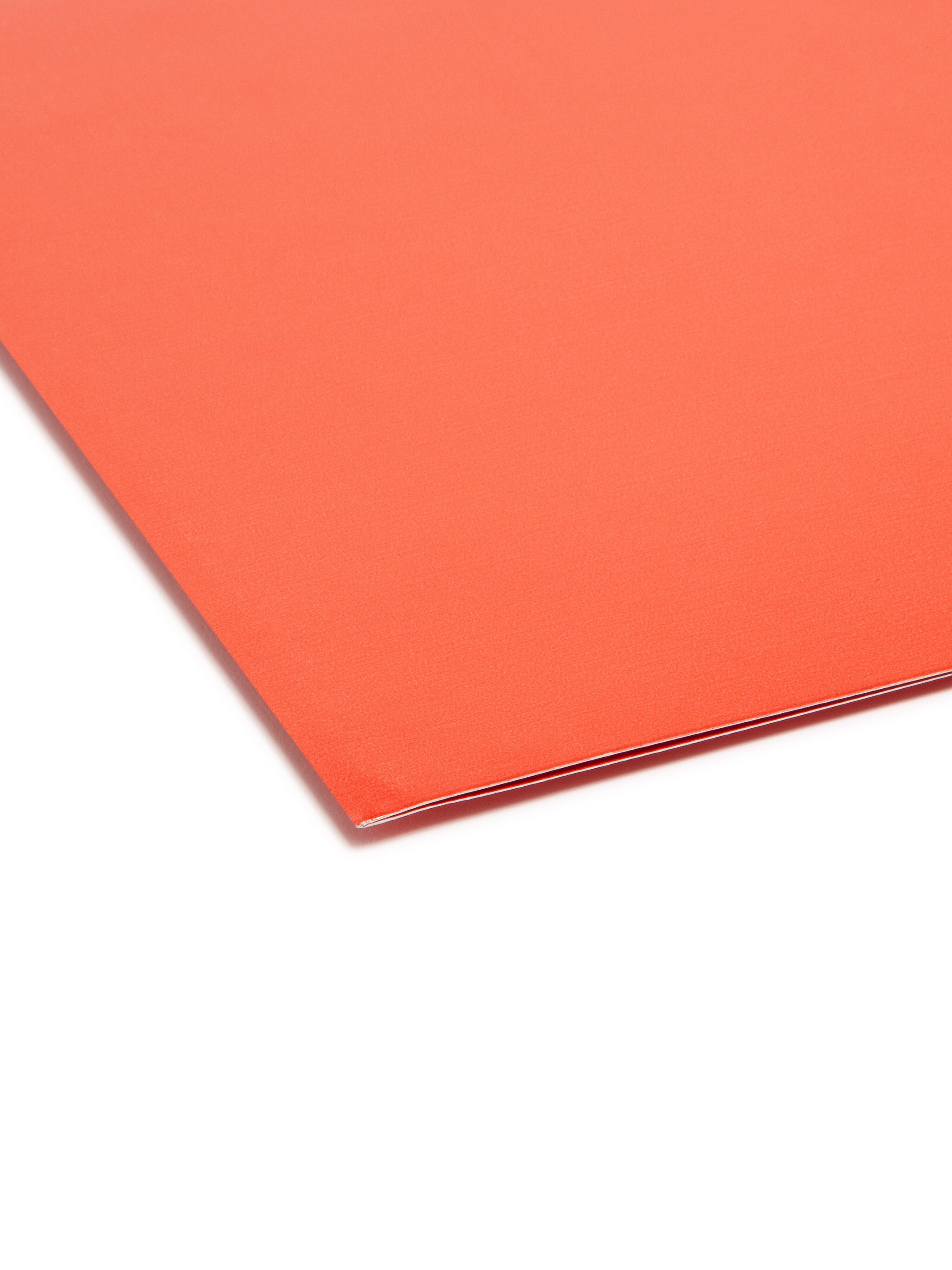 Smead Organized Up Heavy Duty Dual Tab Vertical Colored File Folders, Letter Size, Bright Tones, 6/Pack