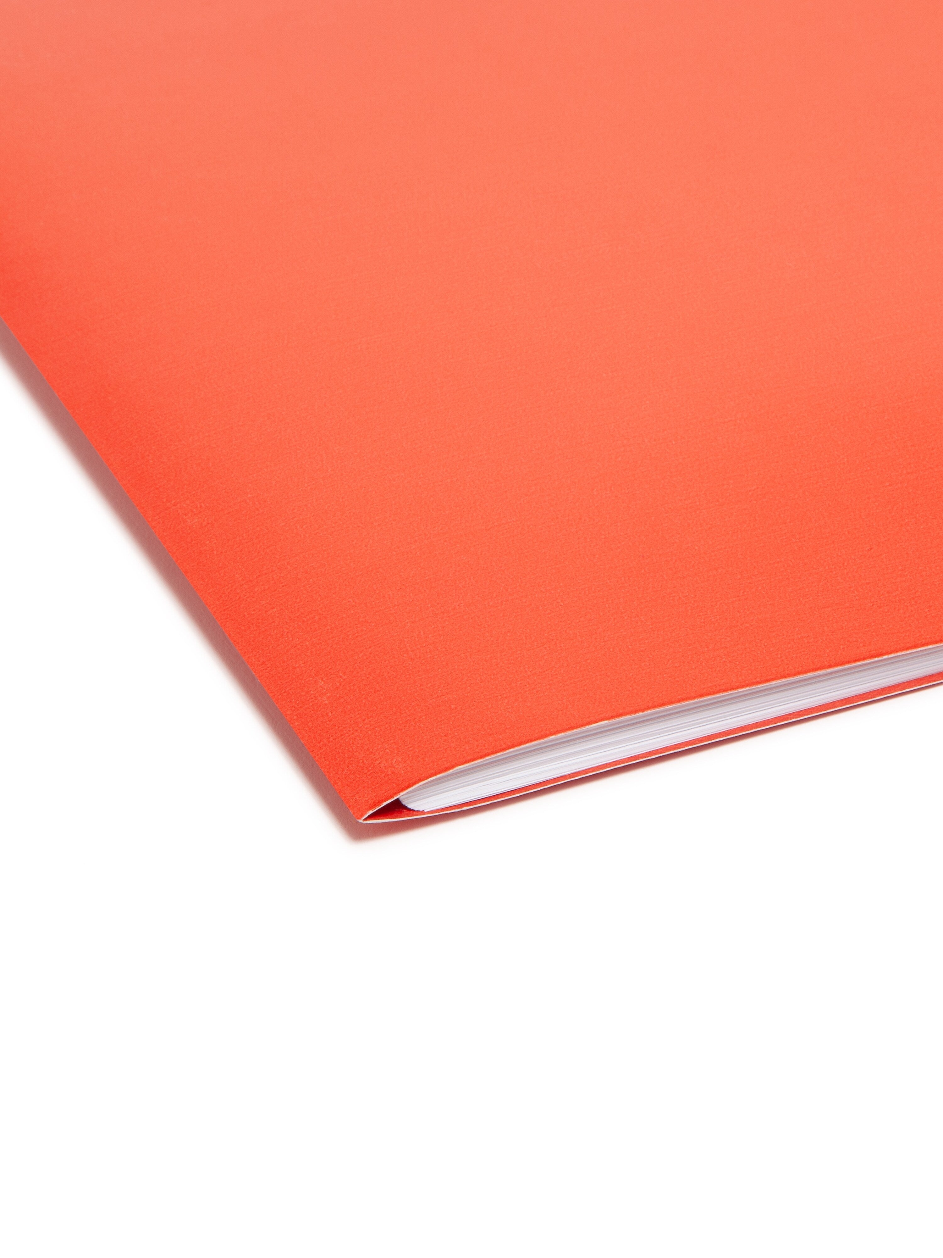 Smead Organized Up Heavy Duty Dual Tab Vertical Colored File Folders, Letter Size, Bright Tones, 6/Pack