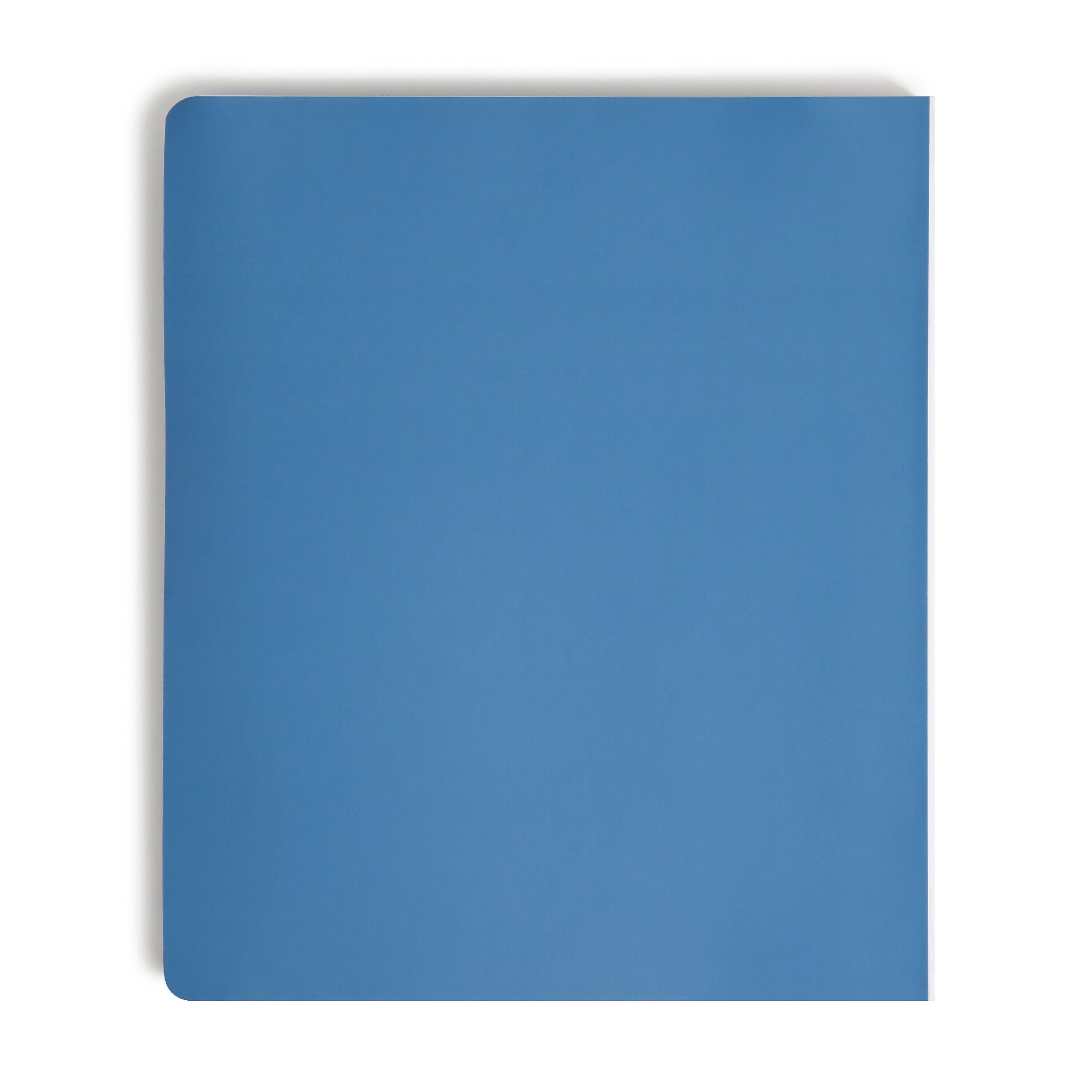 Smead Plastic Indexed Desk File, Numerical Index, Navy Blue