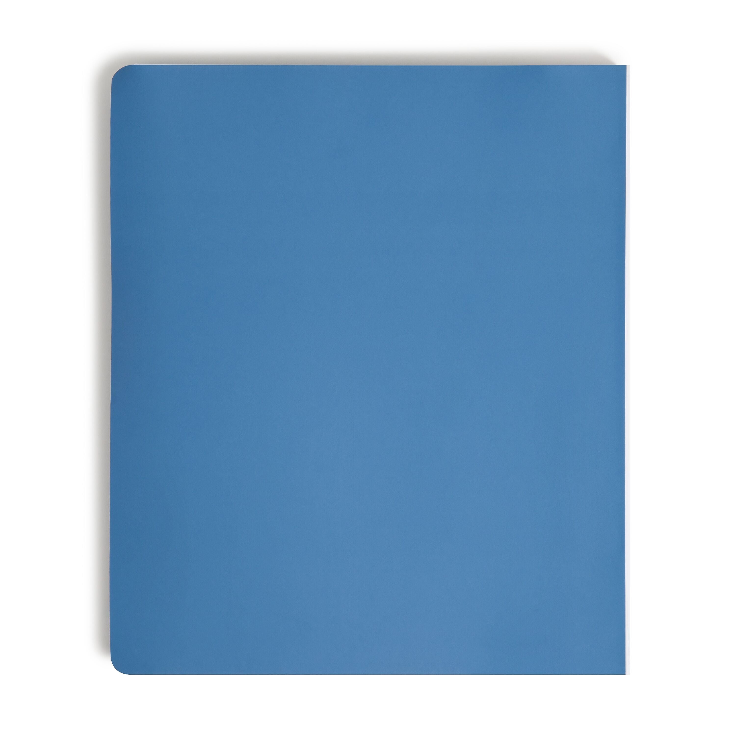 Smead Plastic Indexed Desk File, Numerical Index, Navy Blue