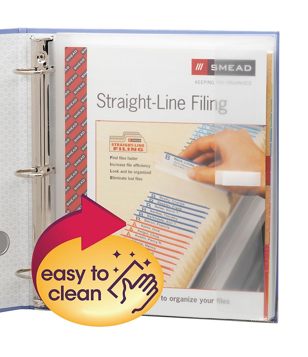 Smead Poly 3-Ring Envelope, 1-1/4