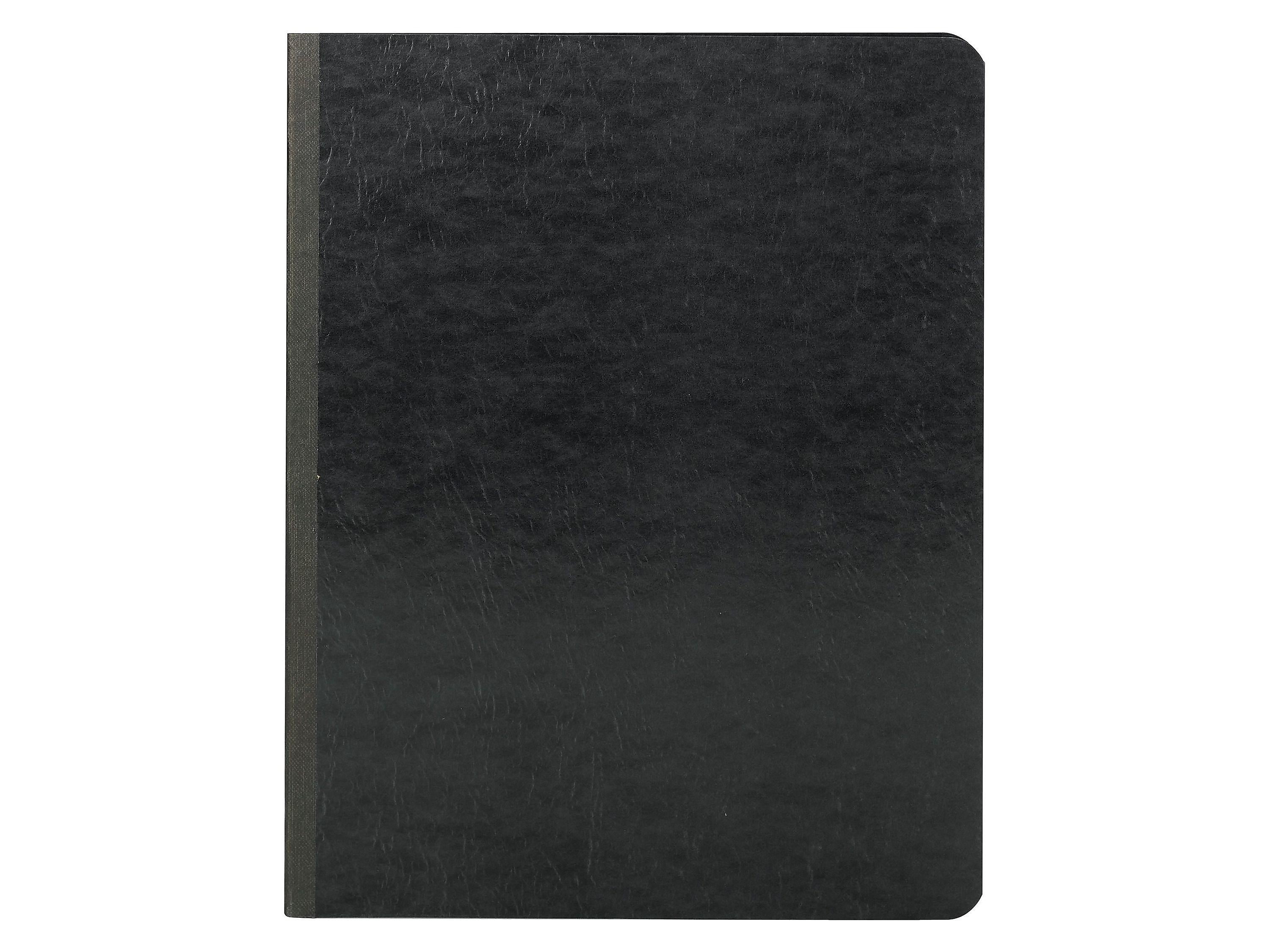 Smead Premium Pressboard 2-Prong Report Cover, Letter Size, Black