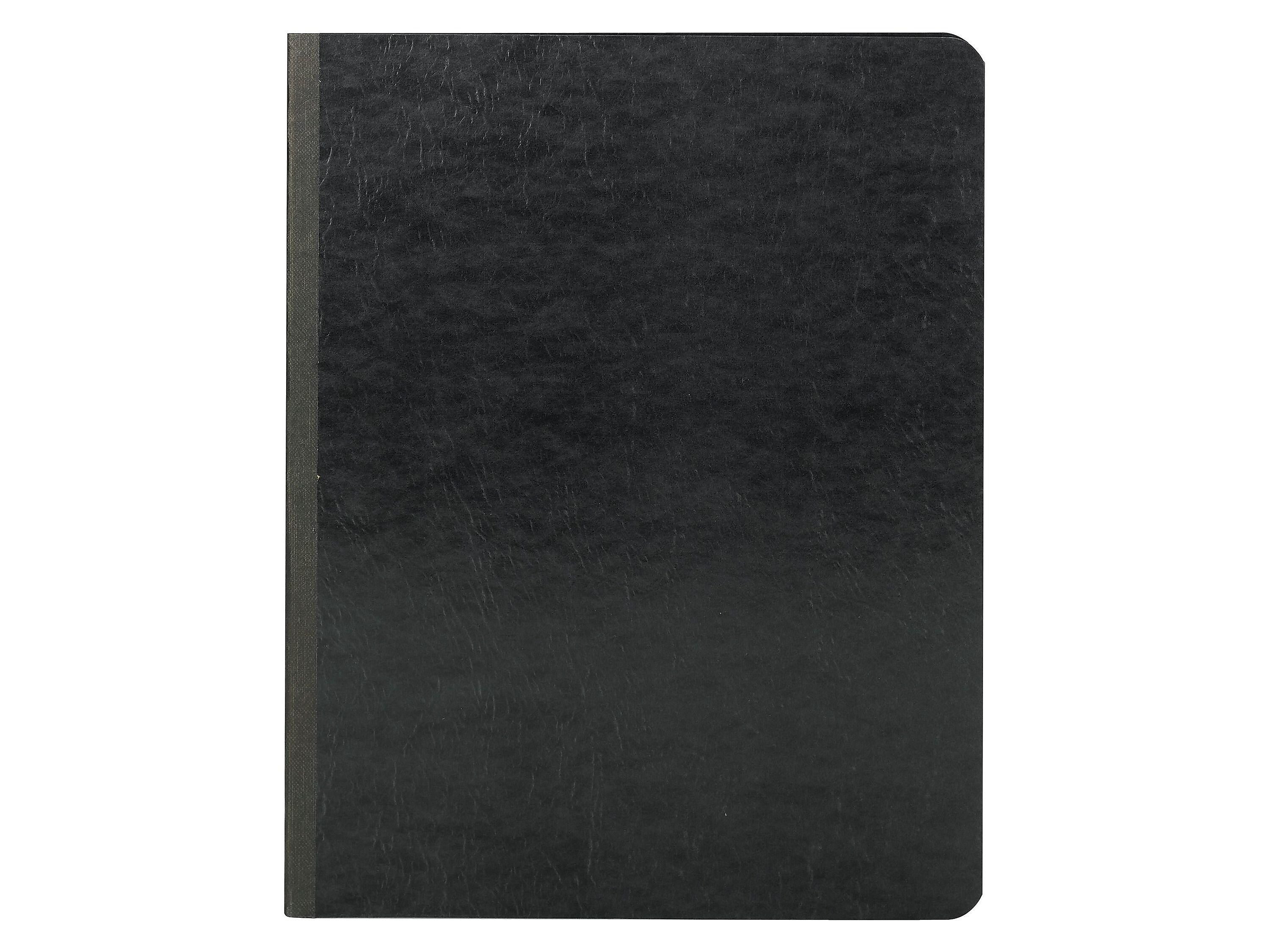 Smead Premium Pressboard 2-Prong Report Cover, Letter Size, Black