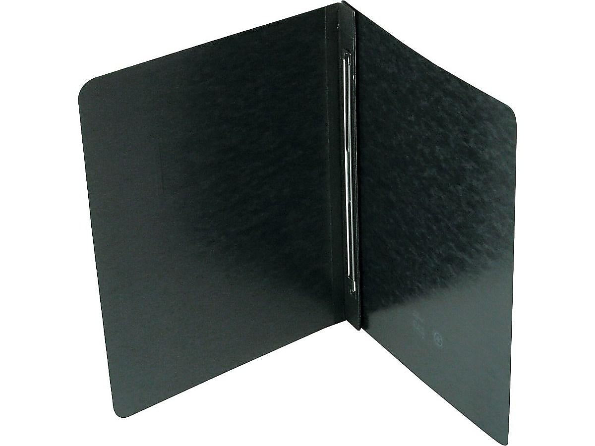 Smead Premium Pressboard 2-Prong Report Cover, Letter Size, Black