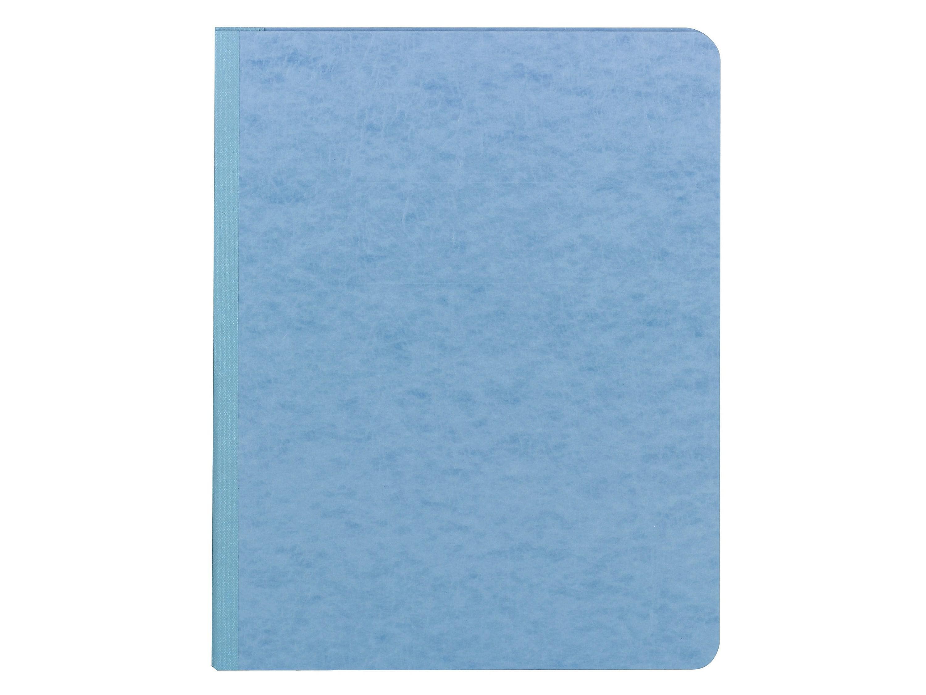 Smead Premium Pressboard 2-Prong Report Cover, Letter Size, Blue
