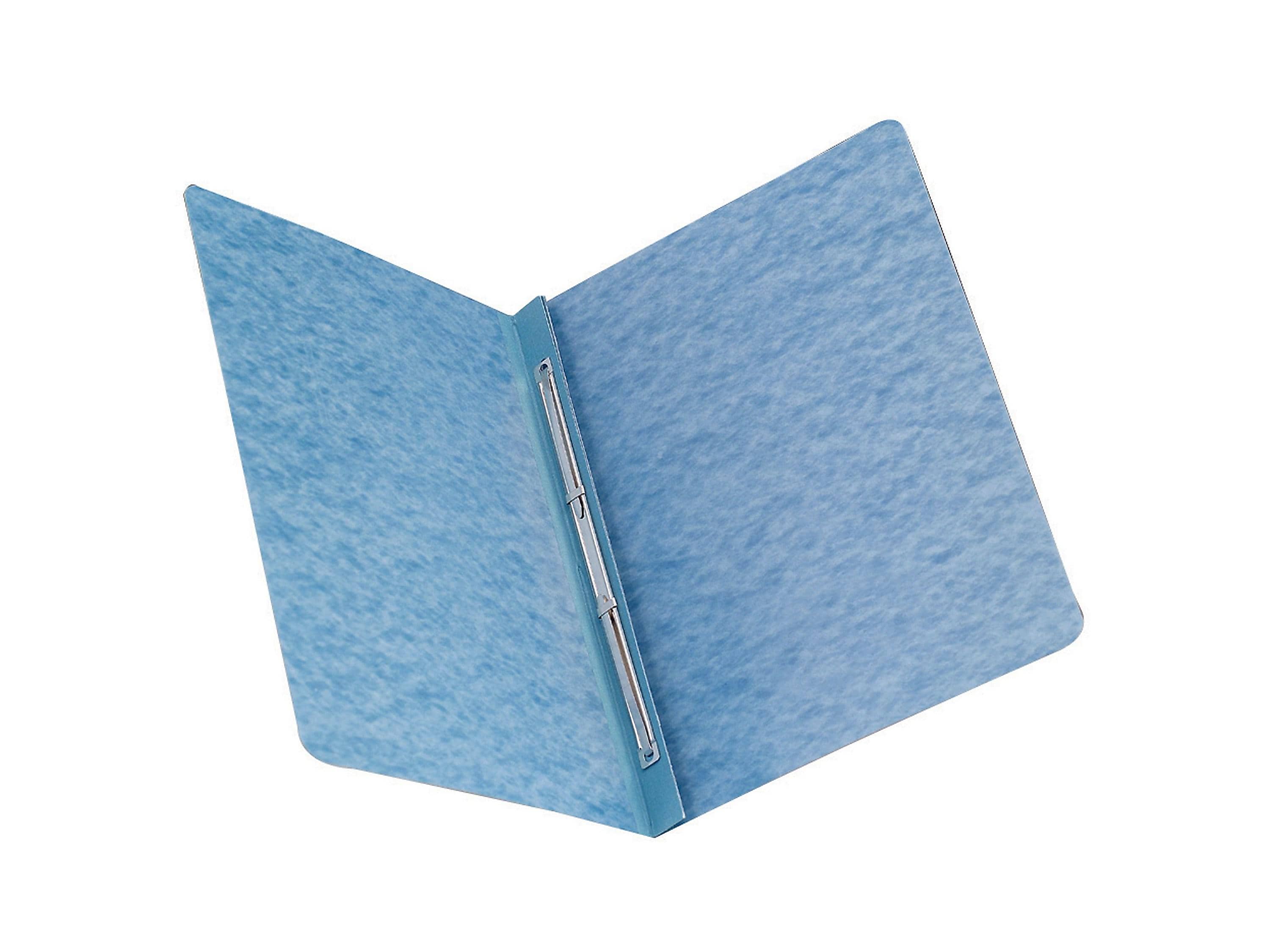 Smead Premium Pressboard 2-Prong Report Cover, Letter Size, Blue