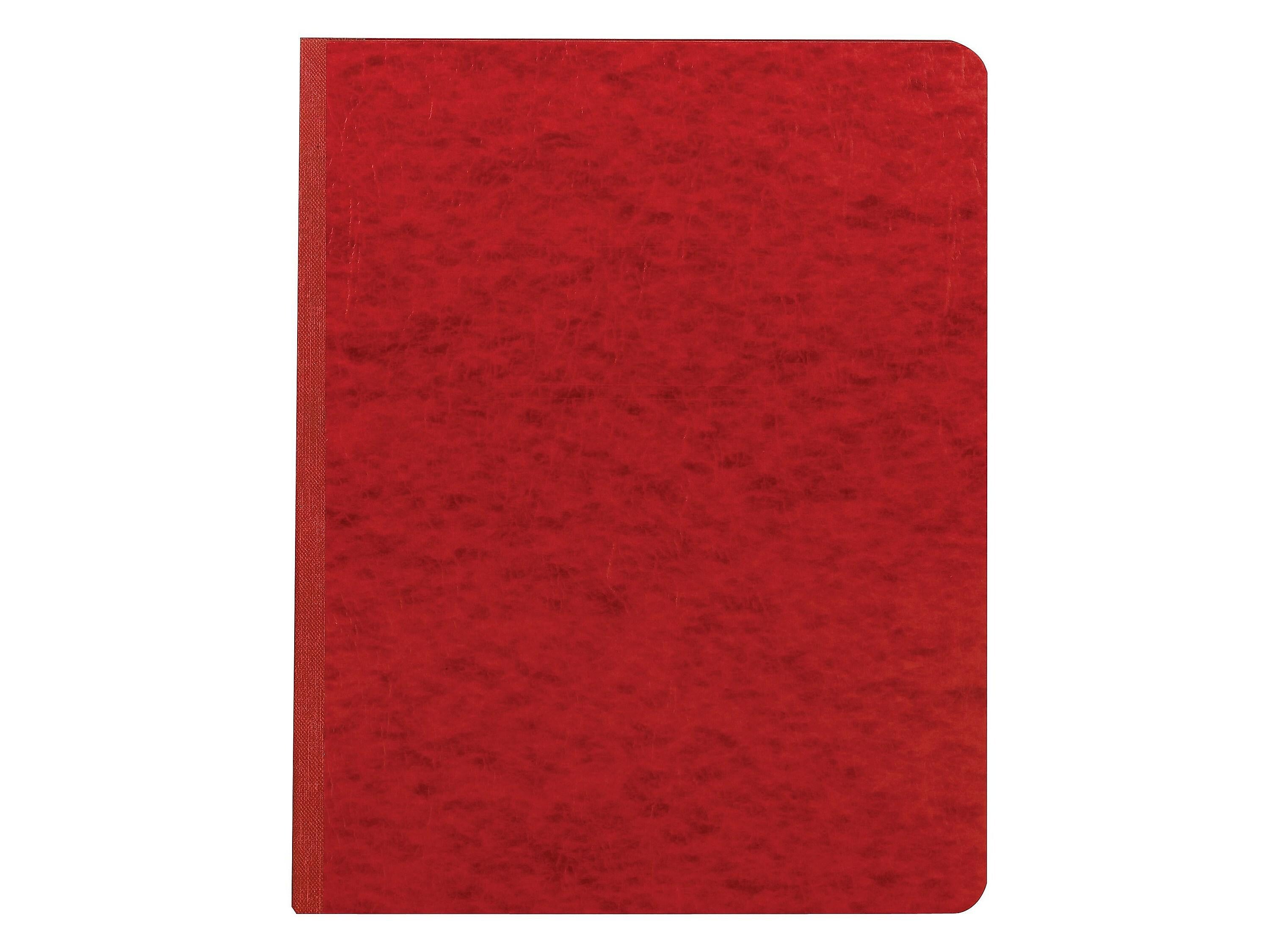 Smead Premium Pressboard 2-Prong Report Cover, Letter Size, Bright Red