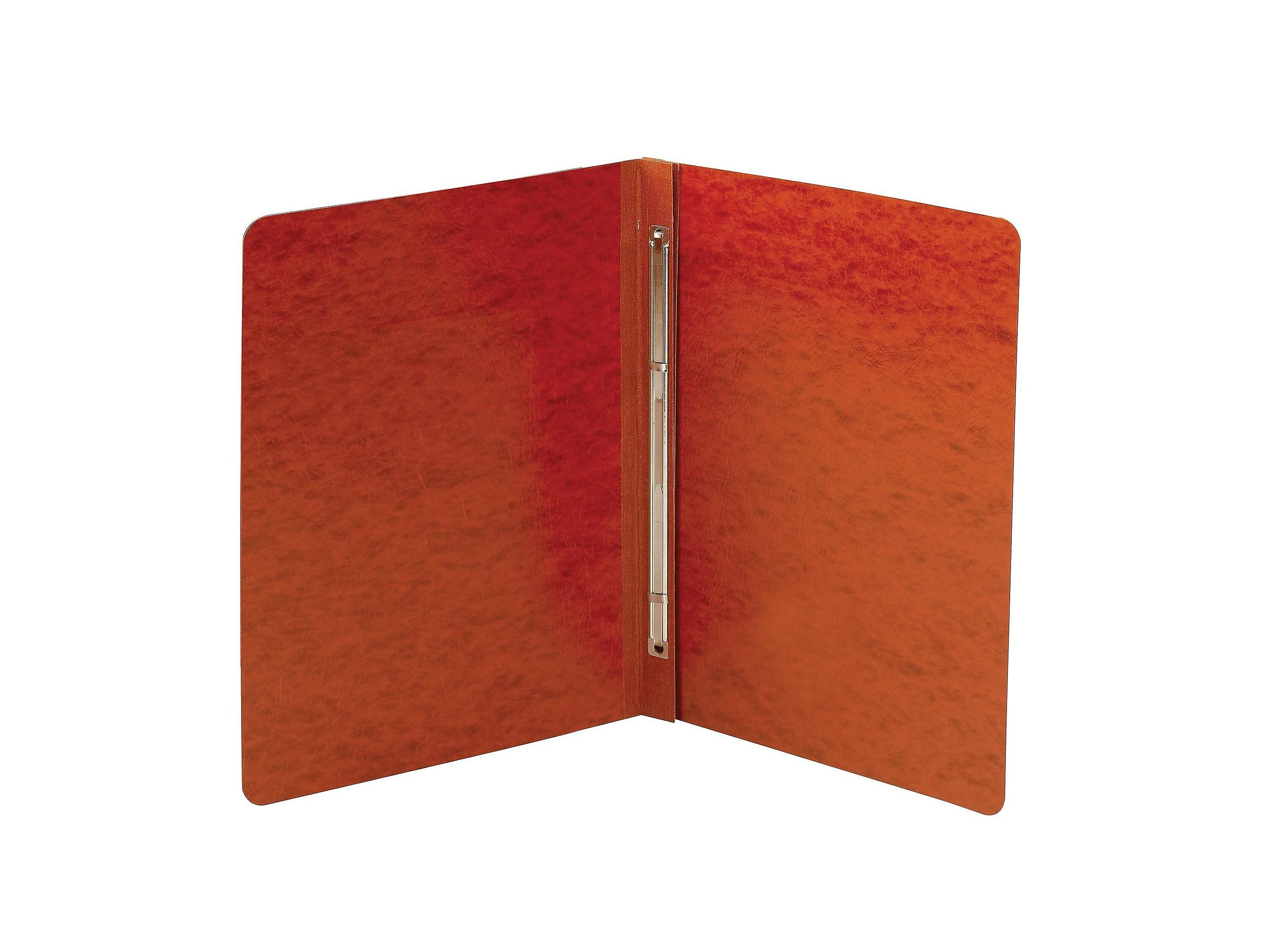 Smead Premium Pressboard 2-Prong Report Cover, Letter Size, Red