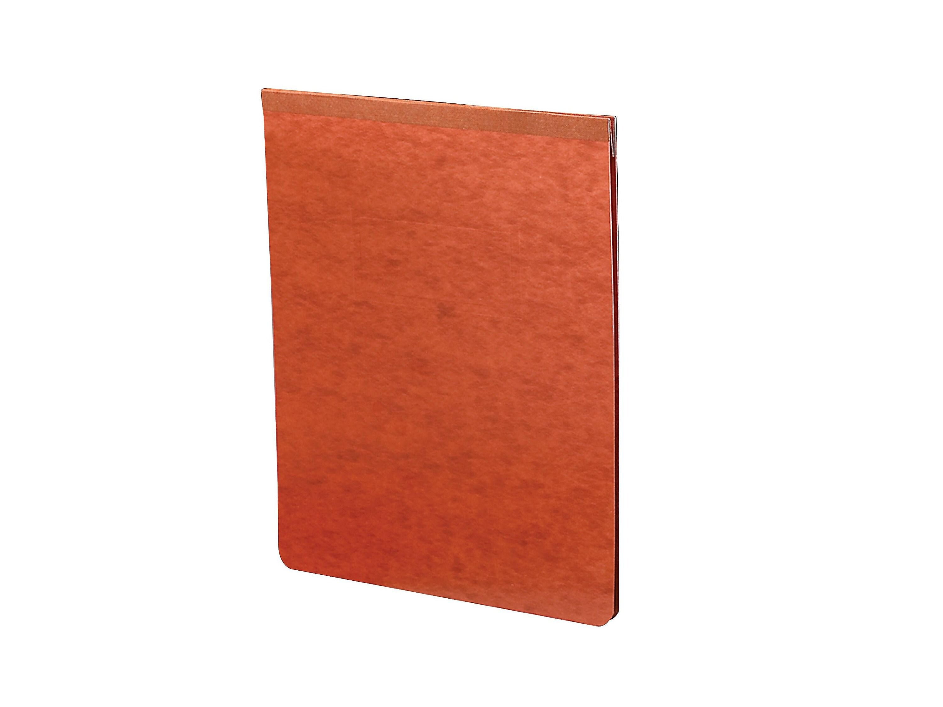 Smead Premium Pressboard 2-Prong Report Cover, Letter Size, Red